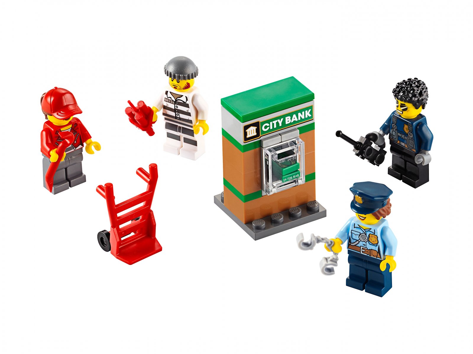 LEGO 40372 Zestaw akcesoriów i minifigurek policyjnych