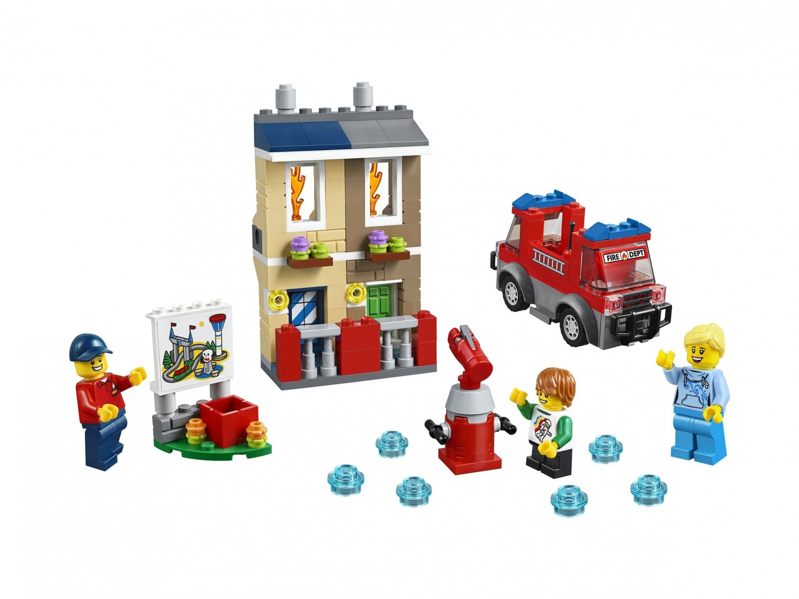 LEGO 40393 Szkoła pożarnicza w parku LEGOLAND