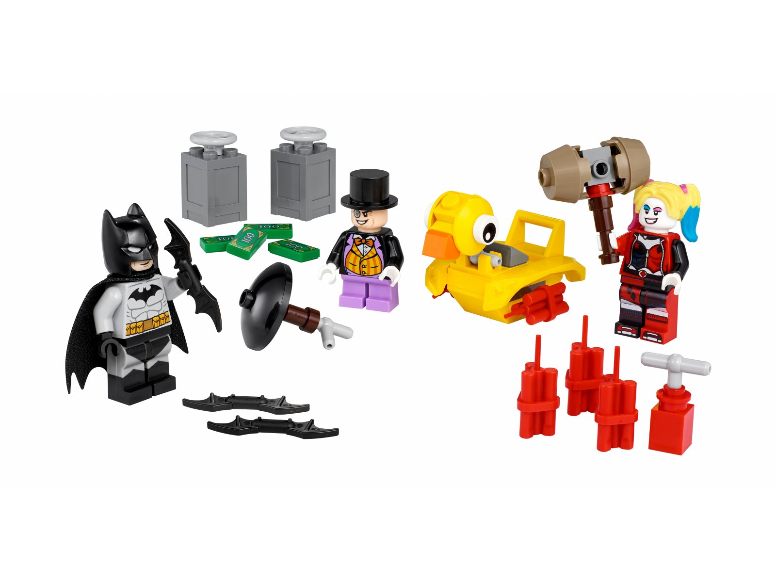 LEGO 40453 Batman kontra Pingwin i Harley Quinn