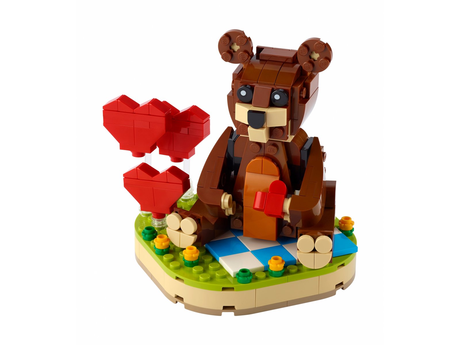 LEGO 40462 Walentynkowy niedźwiedź brunatny