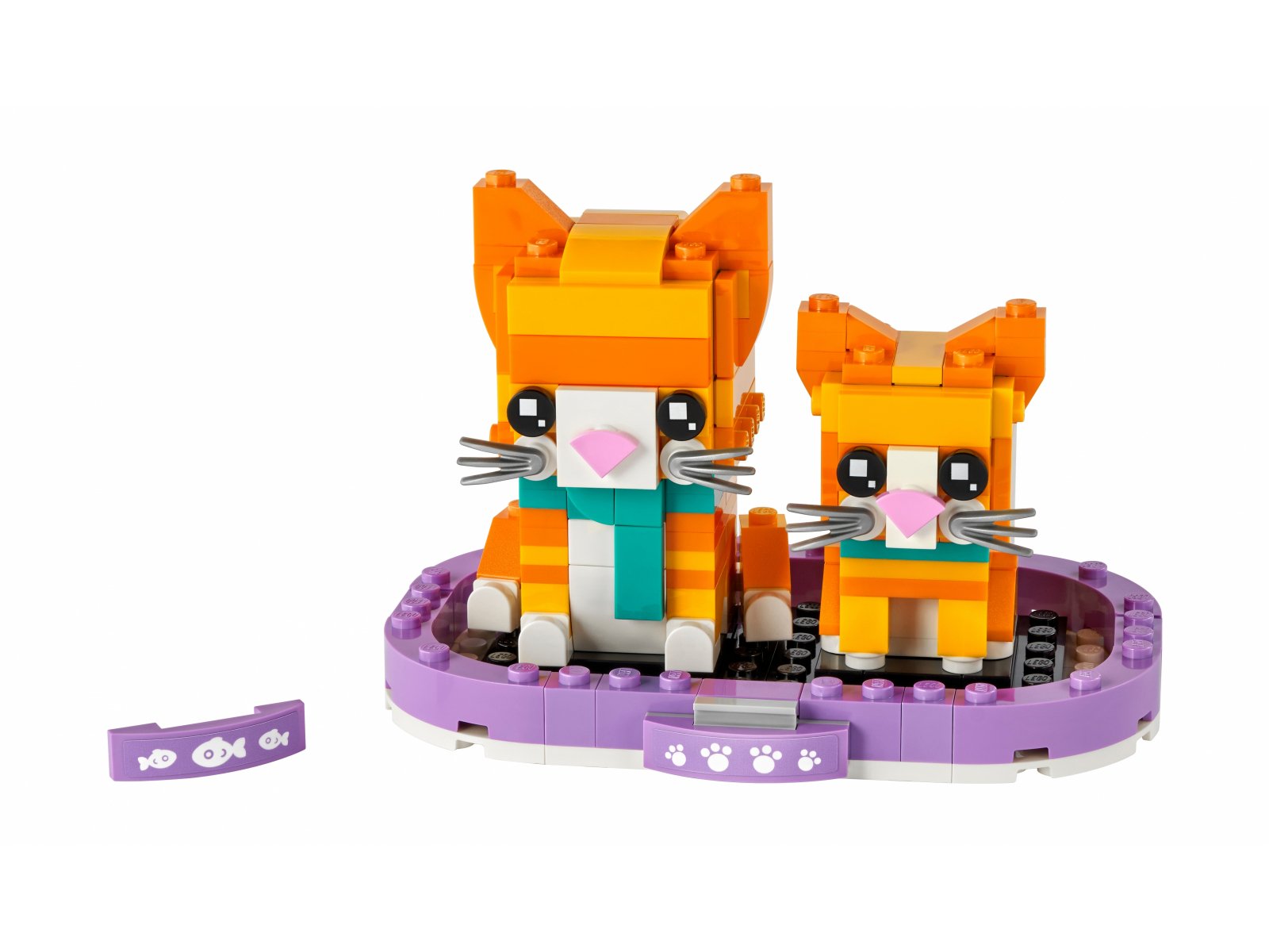 LEGO 40480 Pręgowany rudy kot