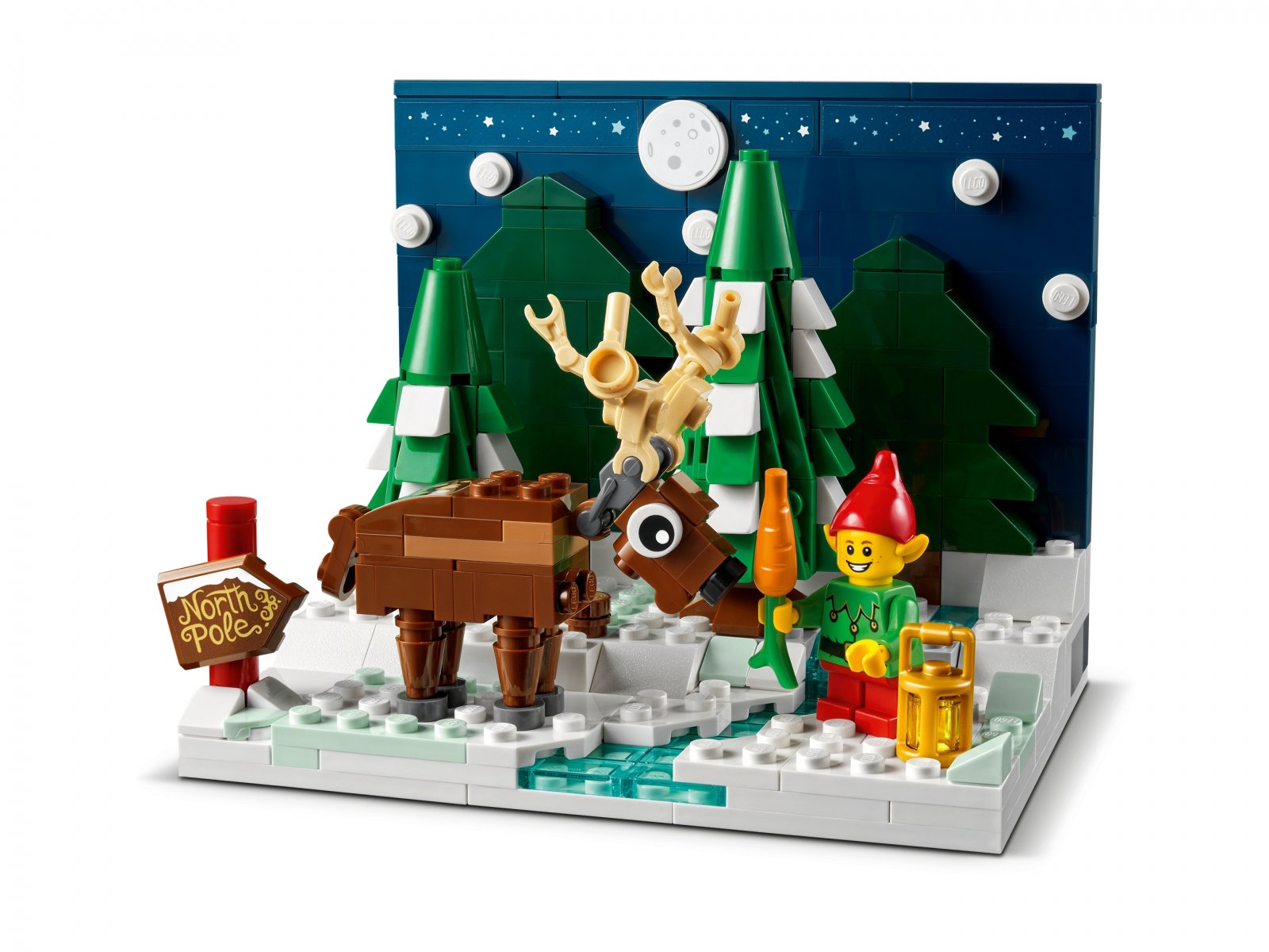 LEGO 40484 Podwórko Świętego Mikołaja