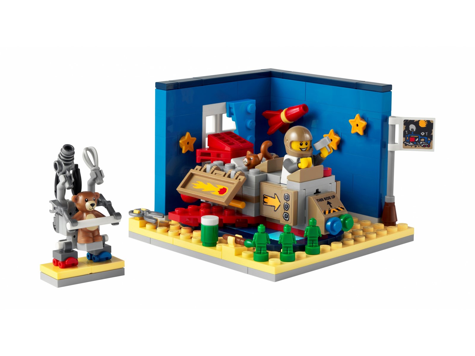 LEGO 40533 Przygody statku USS Cardboard