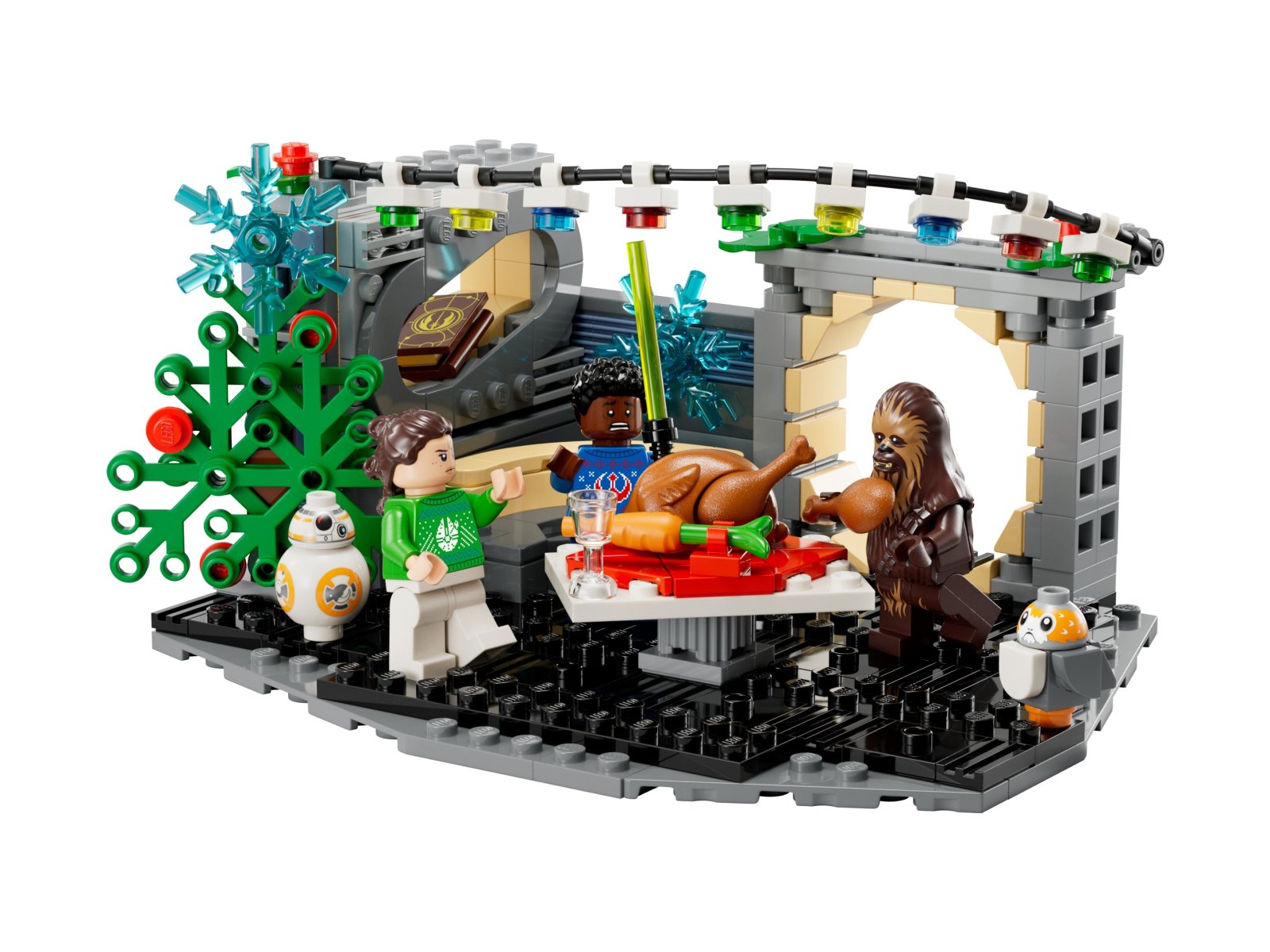 LEGO 40658 Świąteczna diorama z Sokołem Millennium