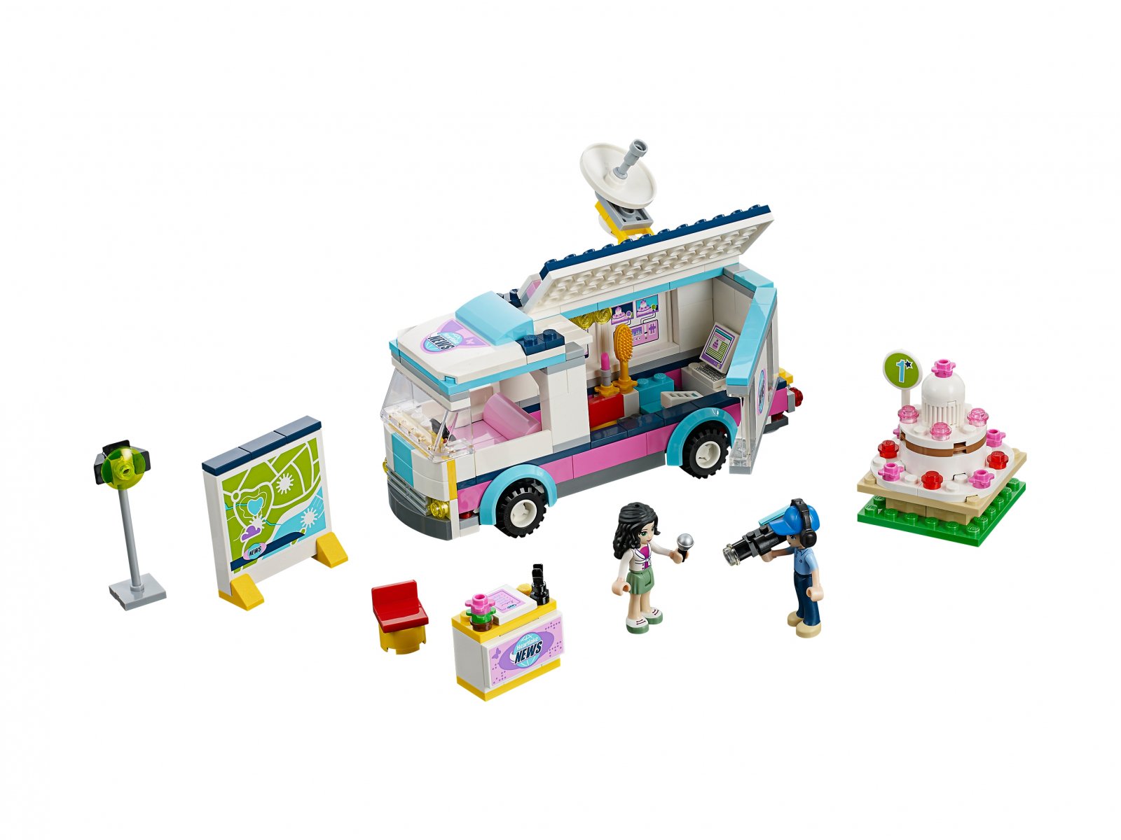 LEGO 41056 Wóz Telewizyjny w Heartlake