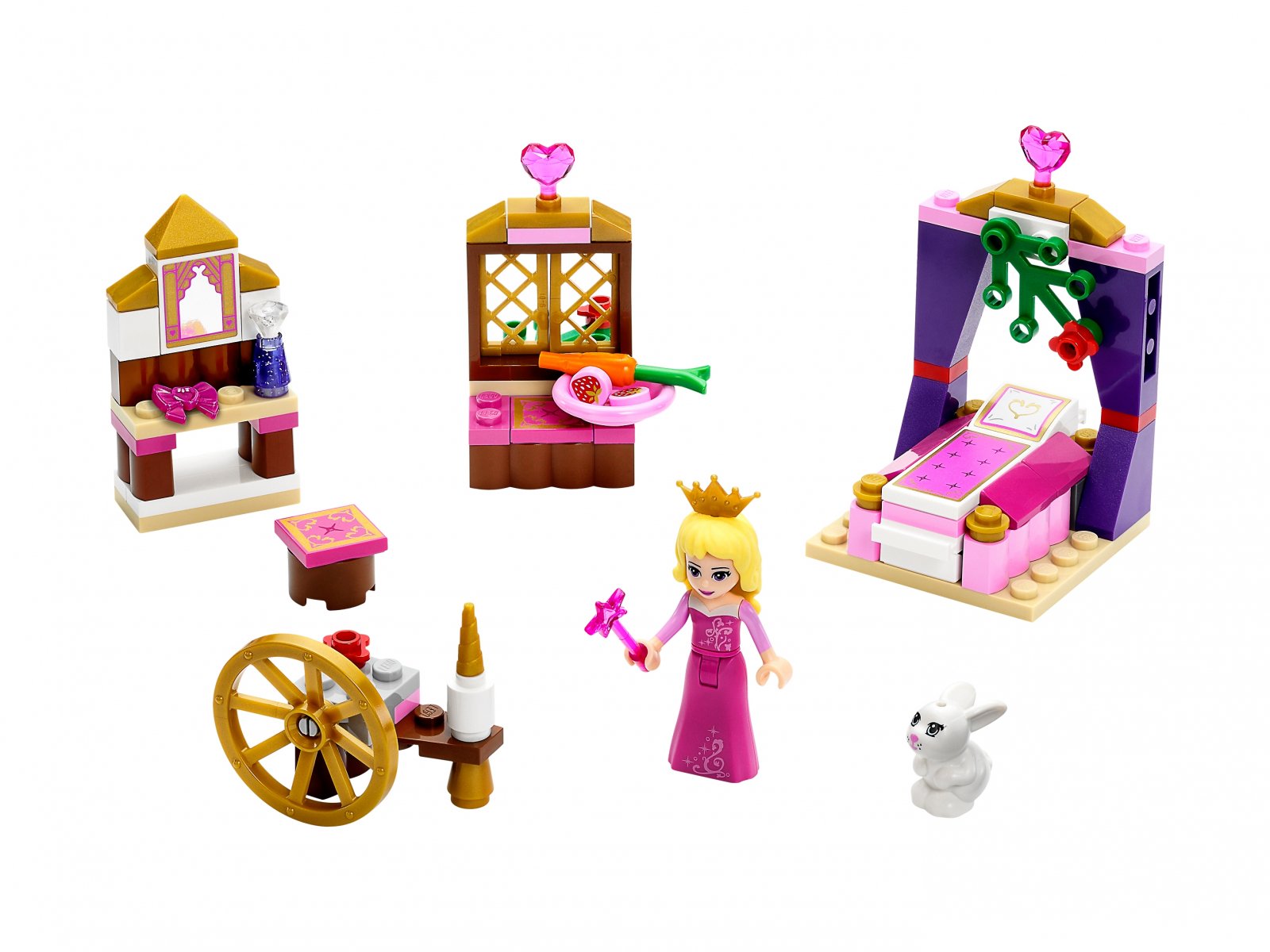 LEGO 41060 Sypialnia w pałacu Śpiącej Królewny