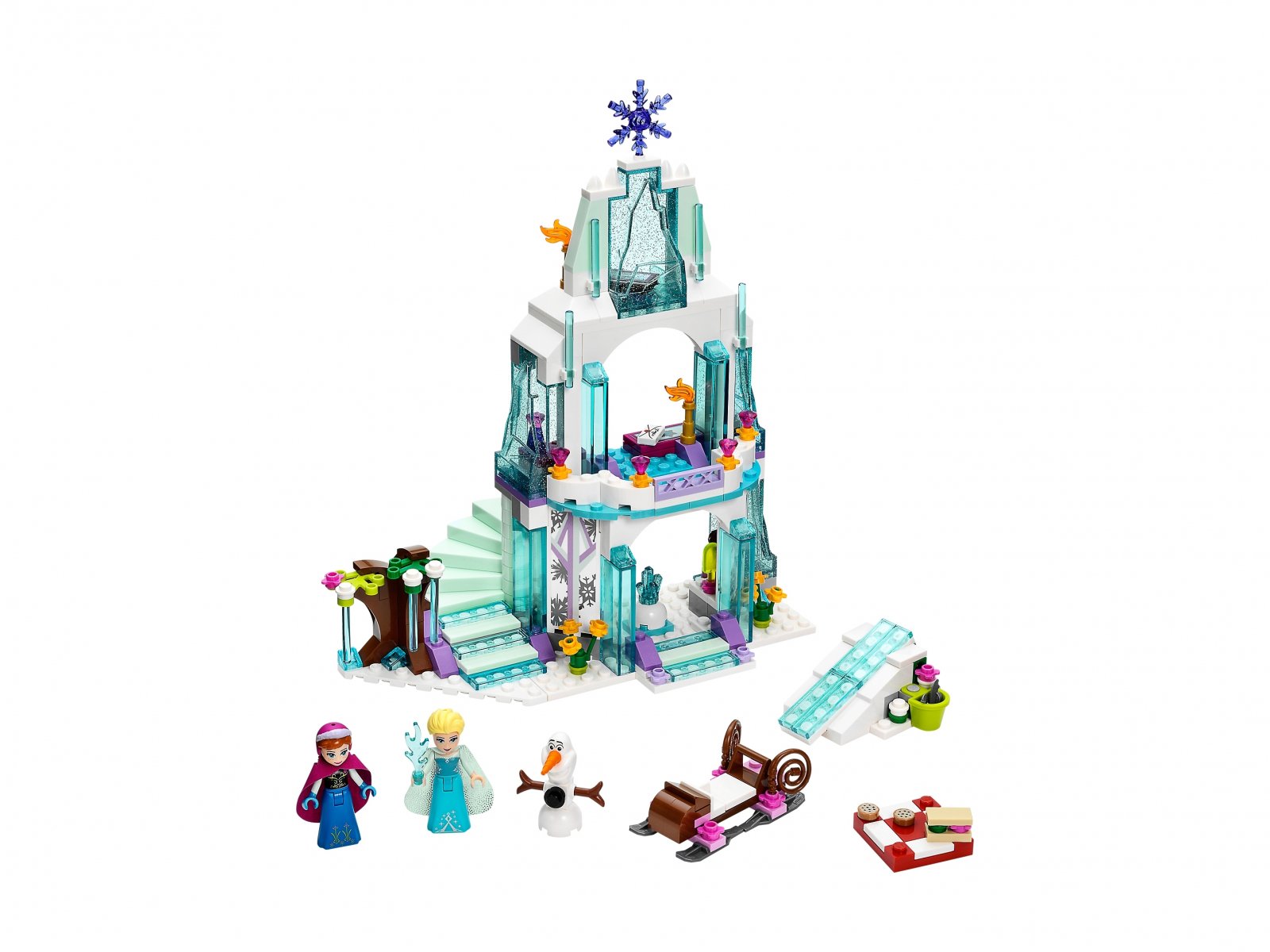 LEGO 41062 Błyszczący lodowy zamek Elzy