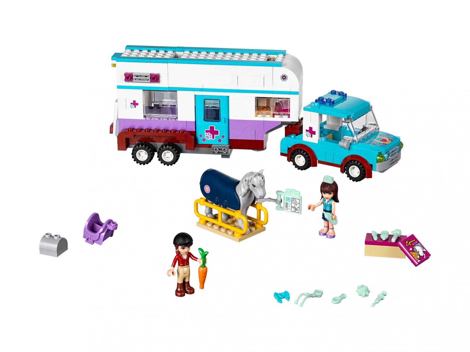 LEGO 41125 Przyczepa lecznicza dla koni