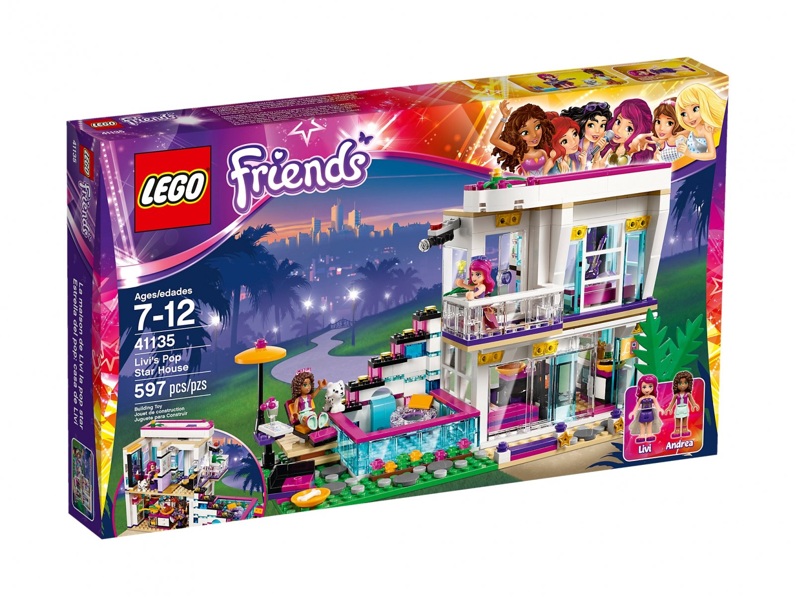 LEGO 41135 Dom gwiazdy pop Livi