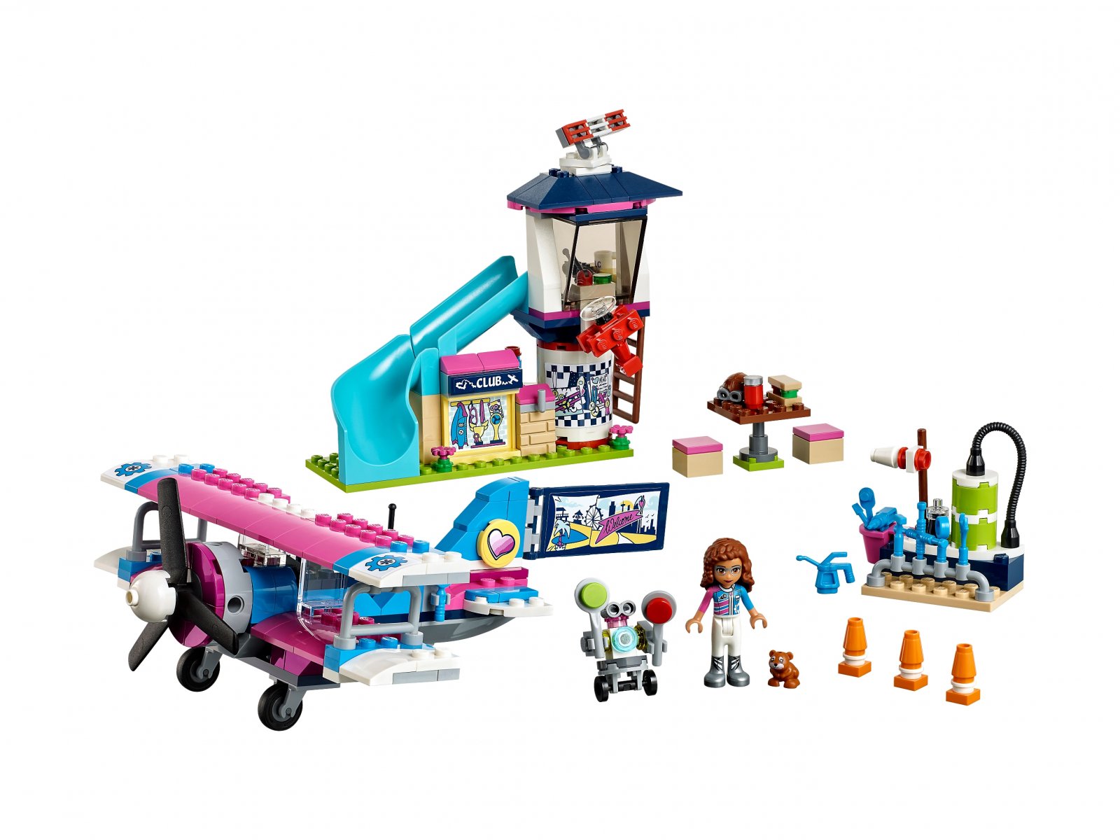LEGO 41343 Lot samolotem nad Miastem Heartlake