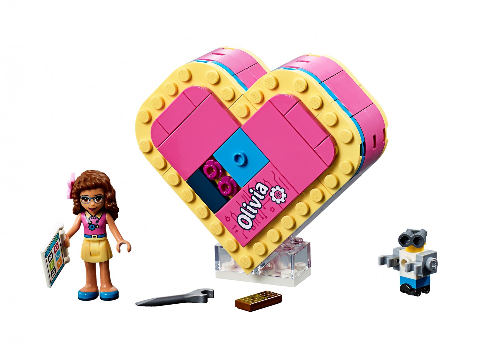 LEGO 41357 Pudełko w kształcie serca Olivii