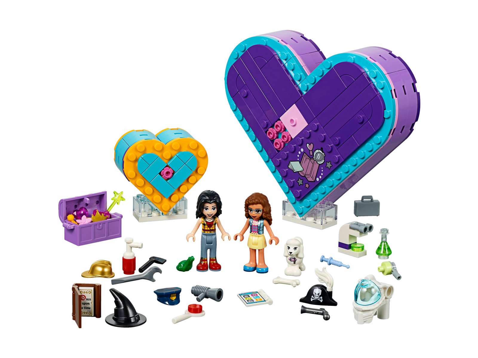 LEGO 41359 Pudełko w kształcie serca - zestaw przyjaźni