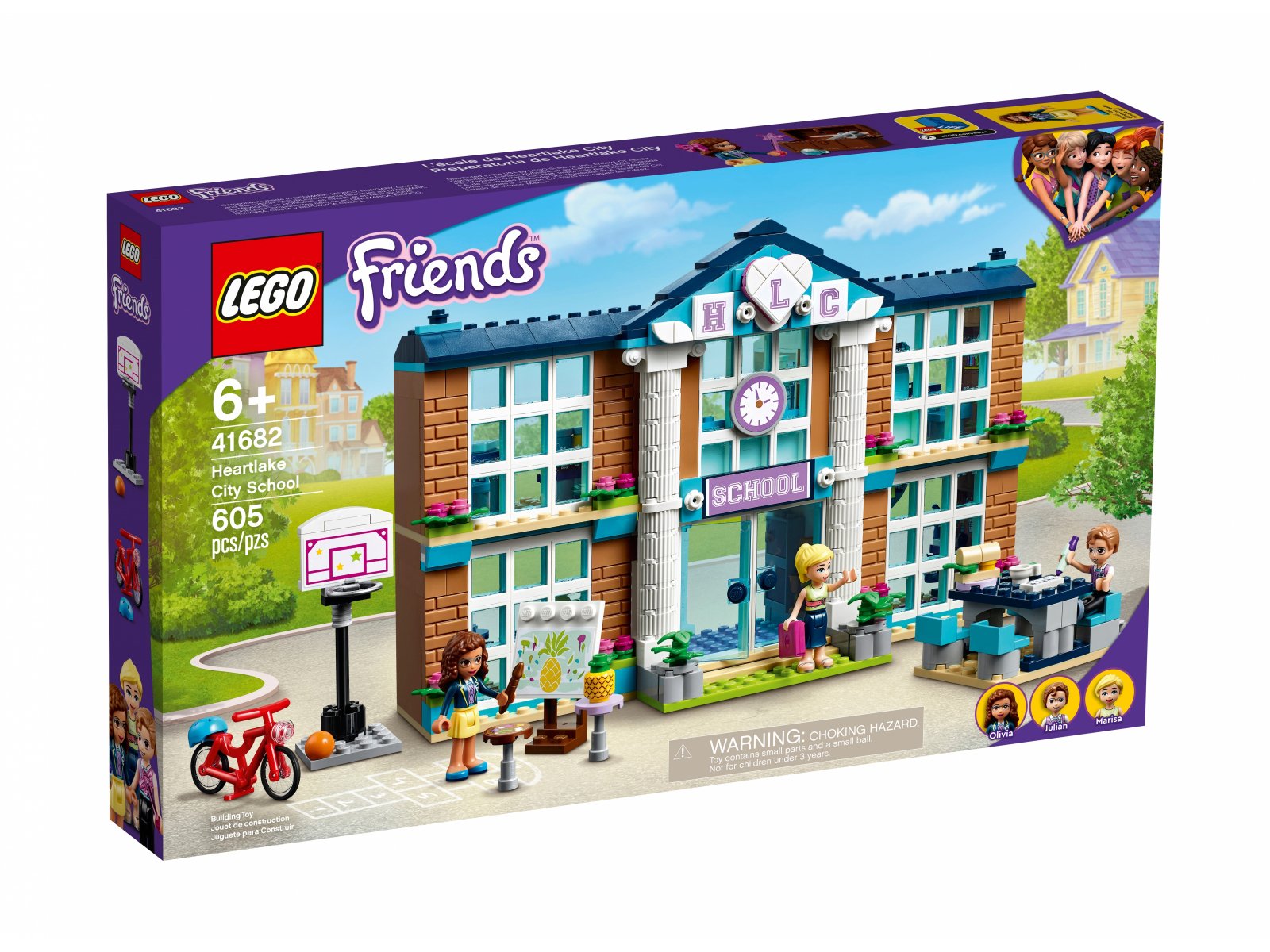 LEGO 41682 Szkoła w mieście Heartlake