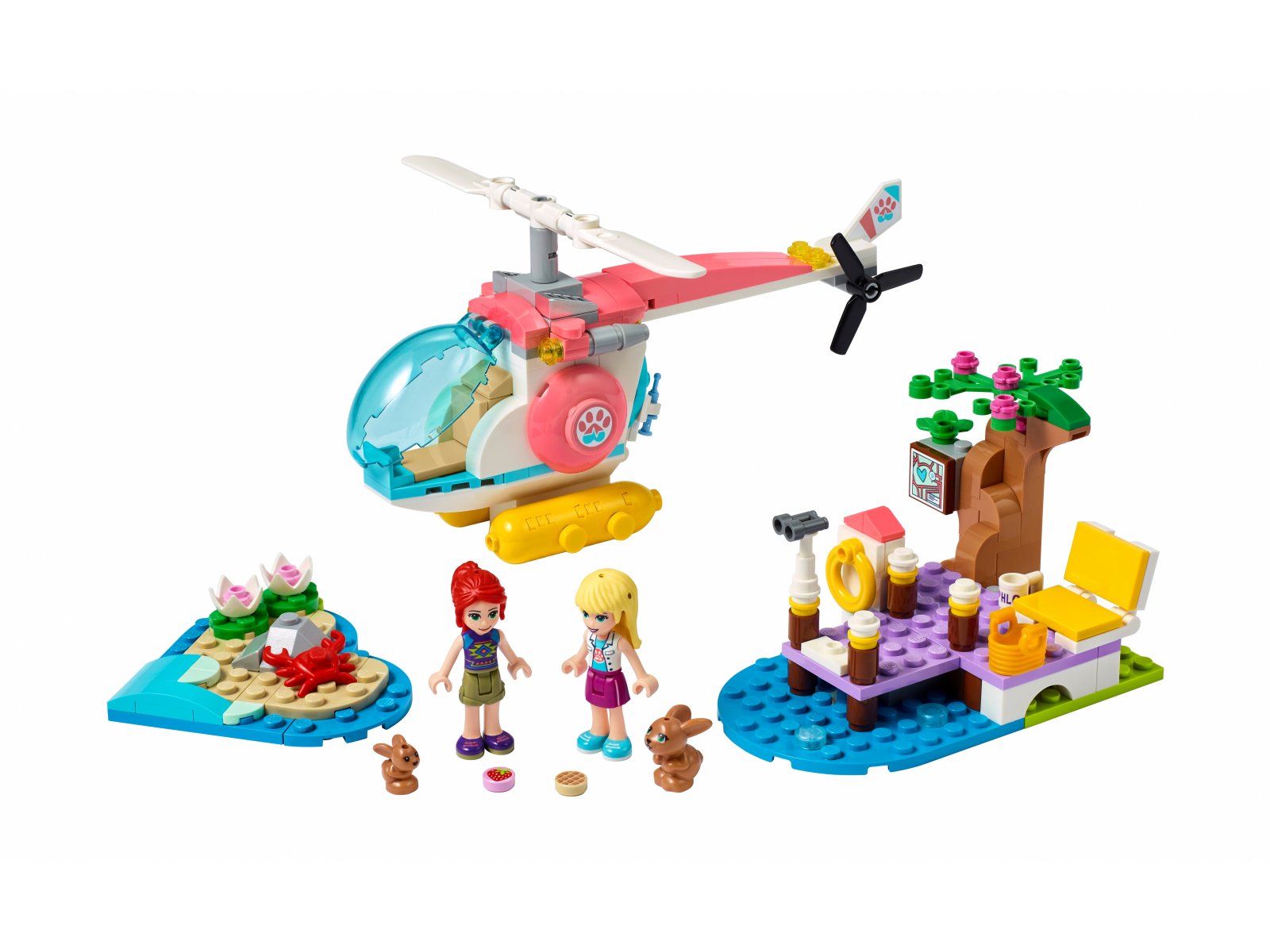 LEGO 41692 Weterynaryjny helikopter ratunkowy