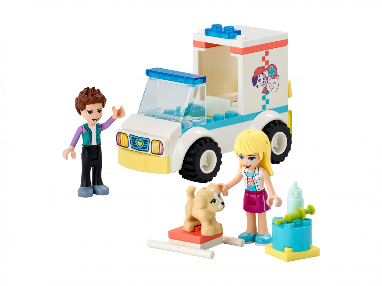 LEGO 41694 Karetka kliniki dla zwierzątek