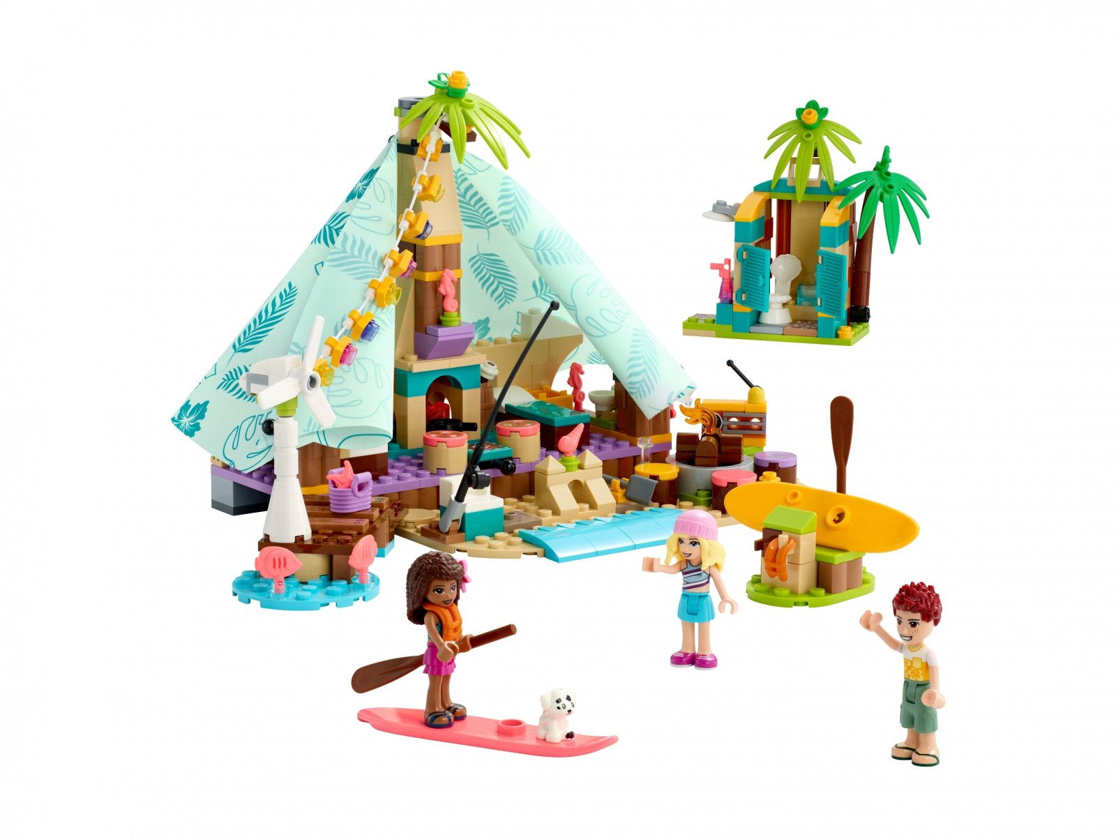 LEGO 41700 Luksusowy kemping na plaży