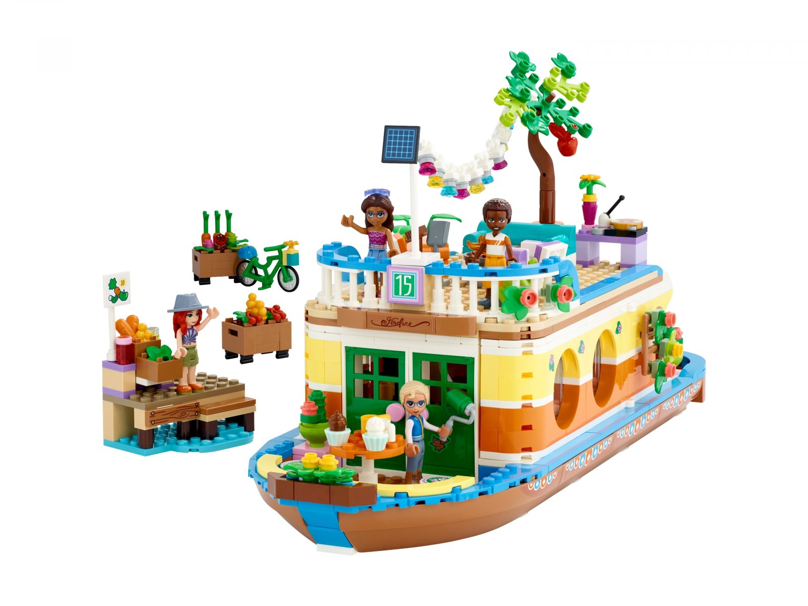 LEGO 41702 Łódź mieszkalna na kanale