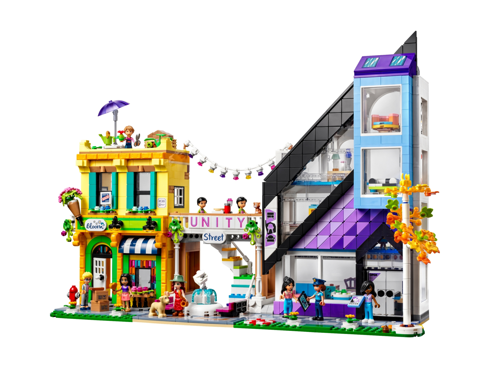 LEGO 41732 Sklep wnętrzarski i kwiaciarnia w śródmieściu
