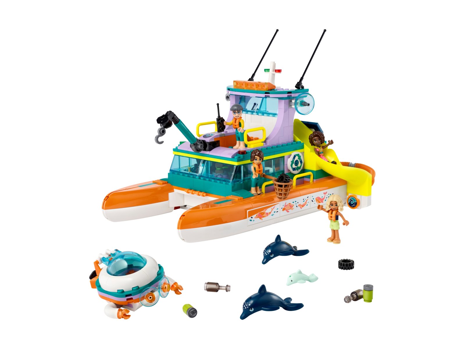 LEGO 41734 Morska łódź ratunkowa