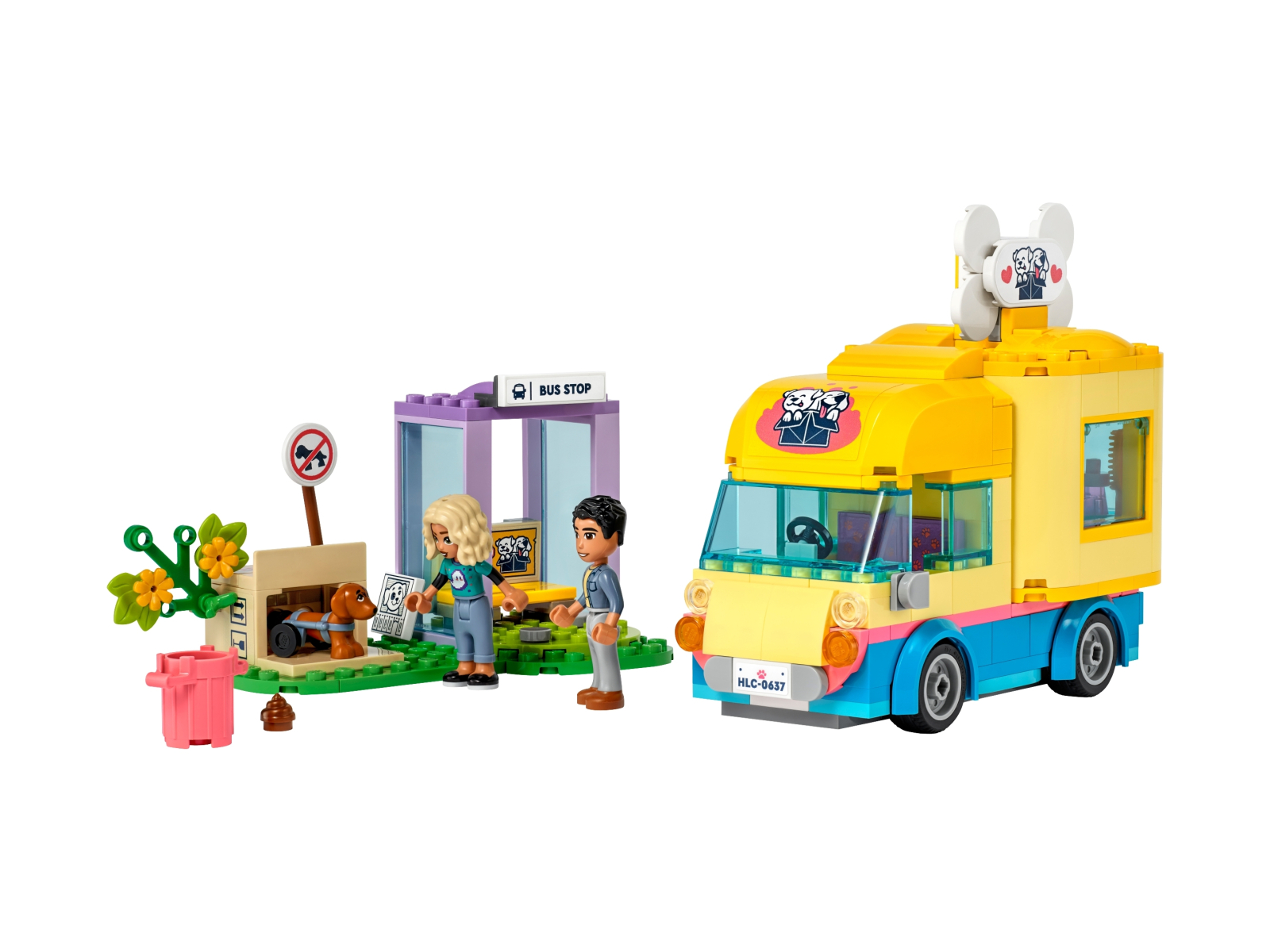 LEGO 41741 Furgonetka ratunkowa dla psów
