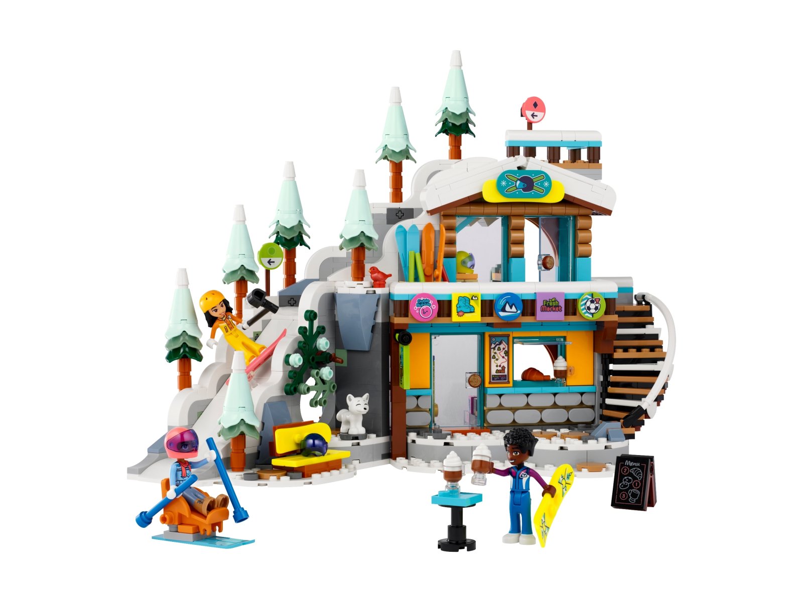 LEGO 41756 Stok narciarski i kawiarnia
