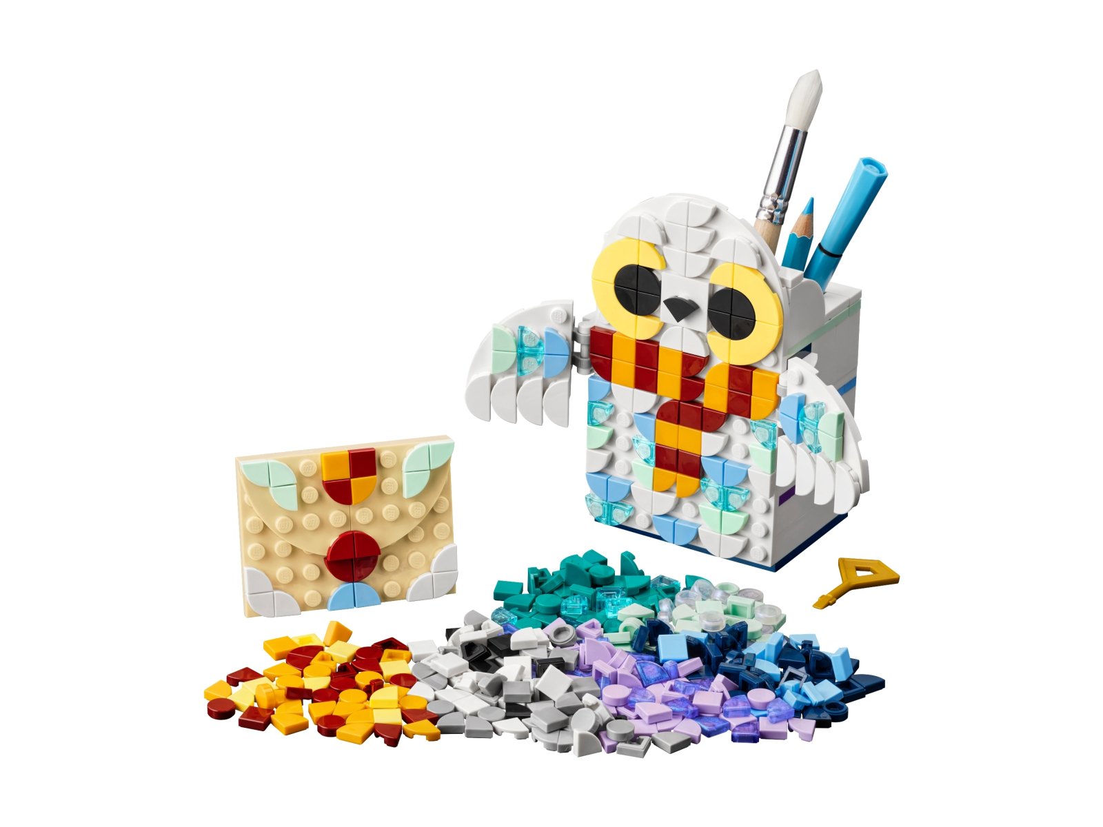 LEGO 41809 Pojemnik na długopisy w kształcie Hedwigi
