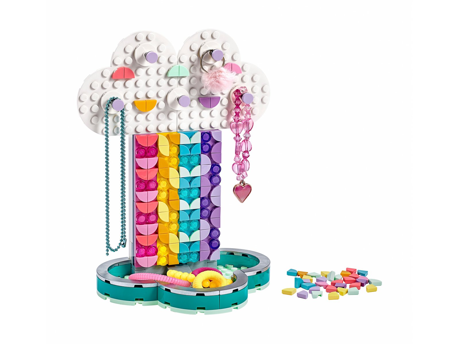 LEGO 41905 Tęczowy stojak na biżuterie