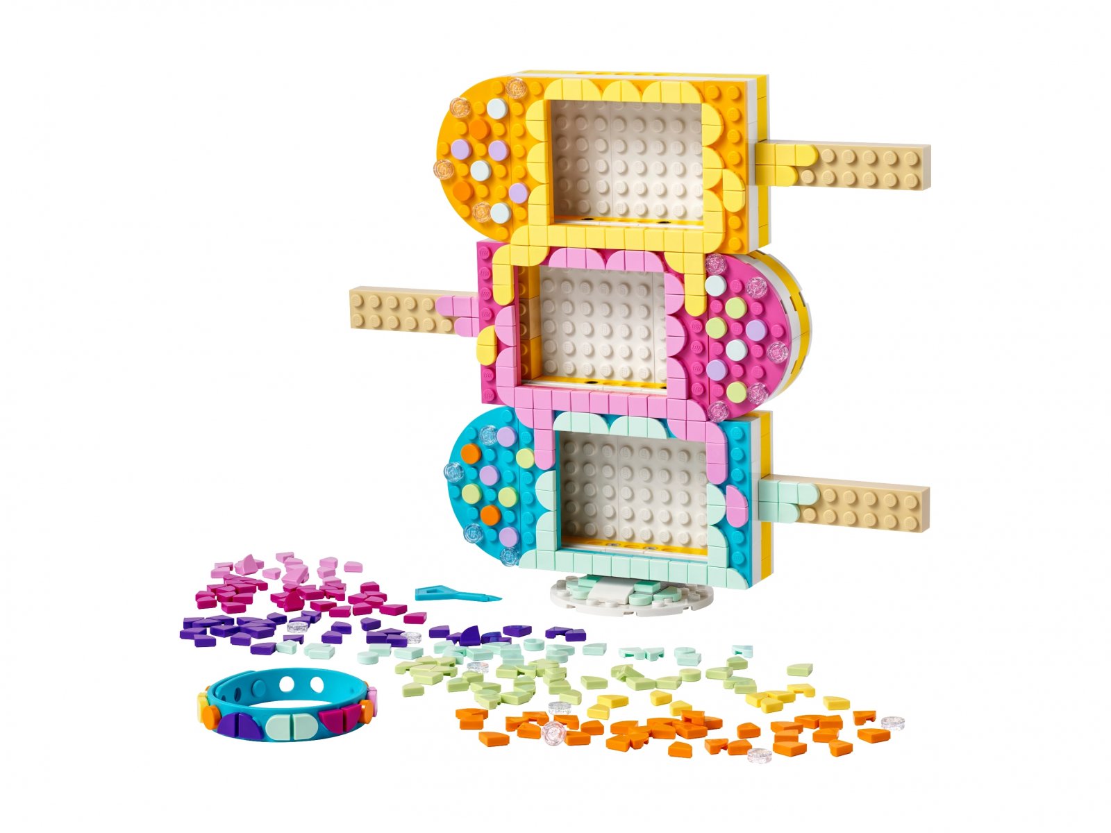 LEGO 41956 Ramki na zdjęcia w kształcie lodów i bransoletka