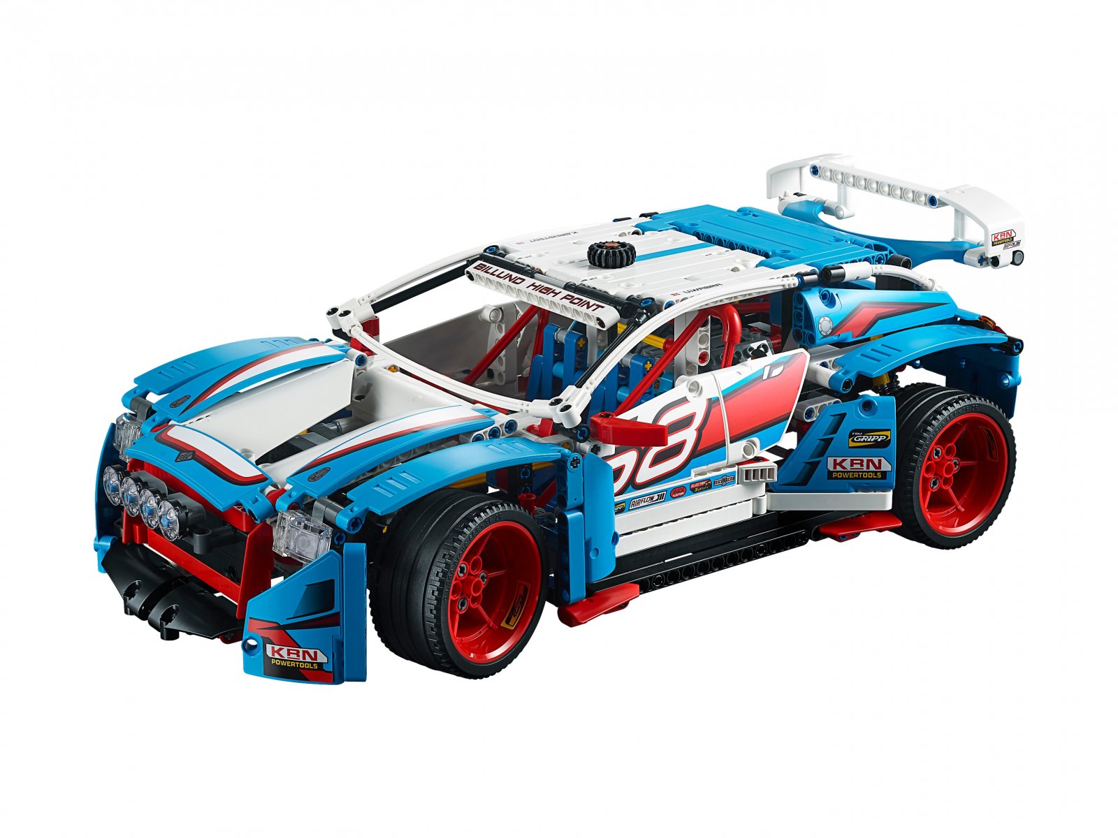 LEGO 42077 Niebieska wyścigówka
