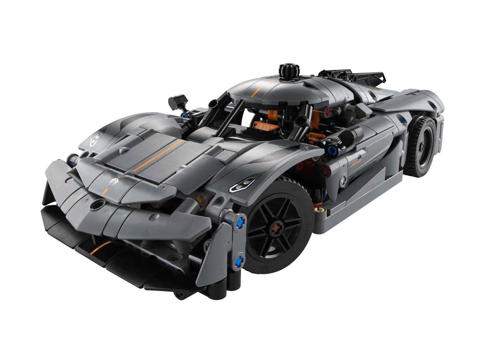 LEGO 42173 Technic Szary hipersamochód Koenigsegg Jesko Absolut