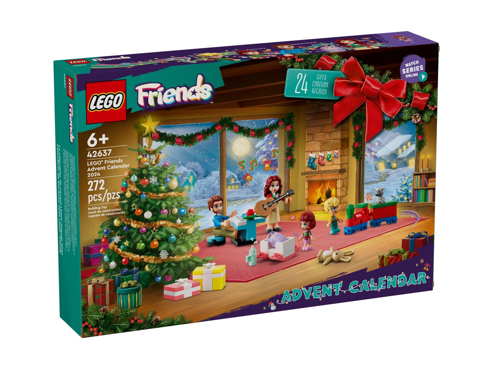 LEGO 42637 Friends Kalendarz adwentowy 2024