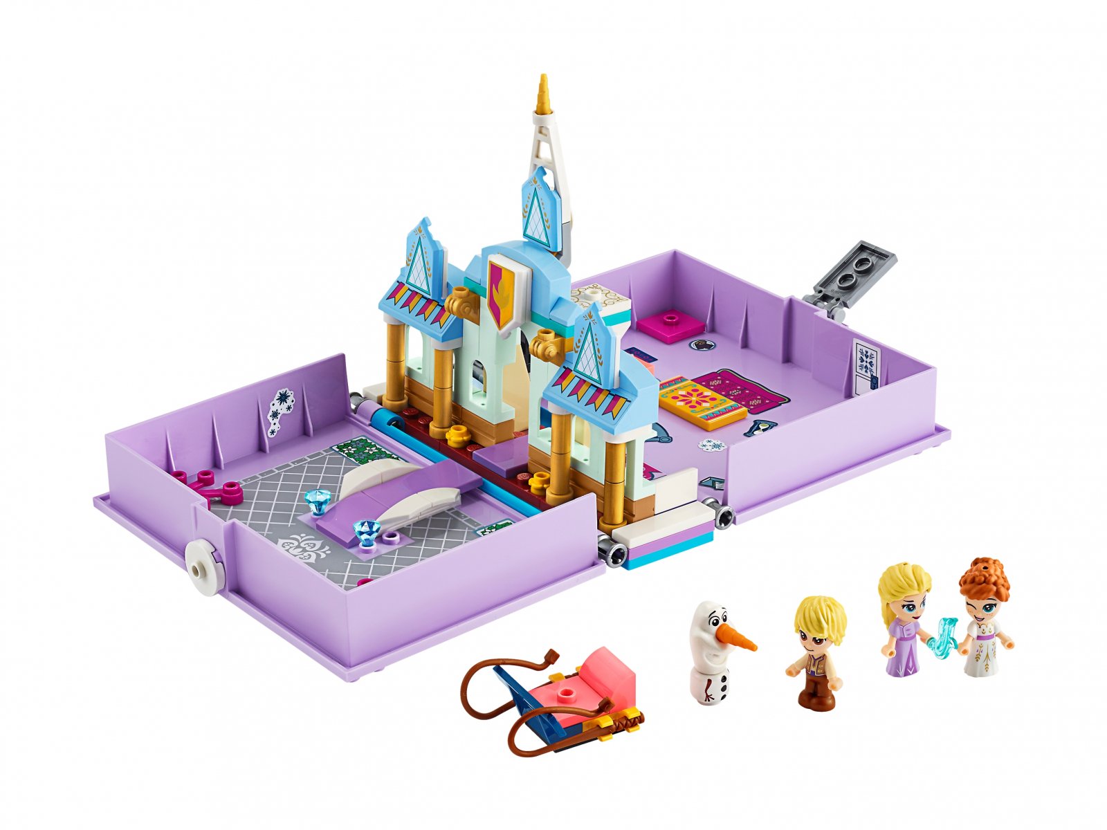 LEGO 43175 Książka z przygodami Anny i Elsy