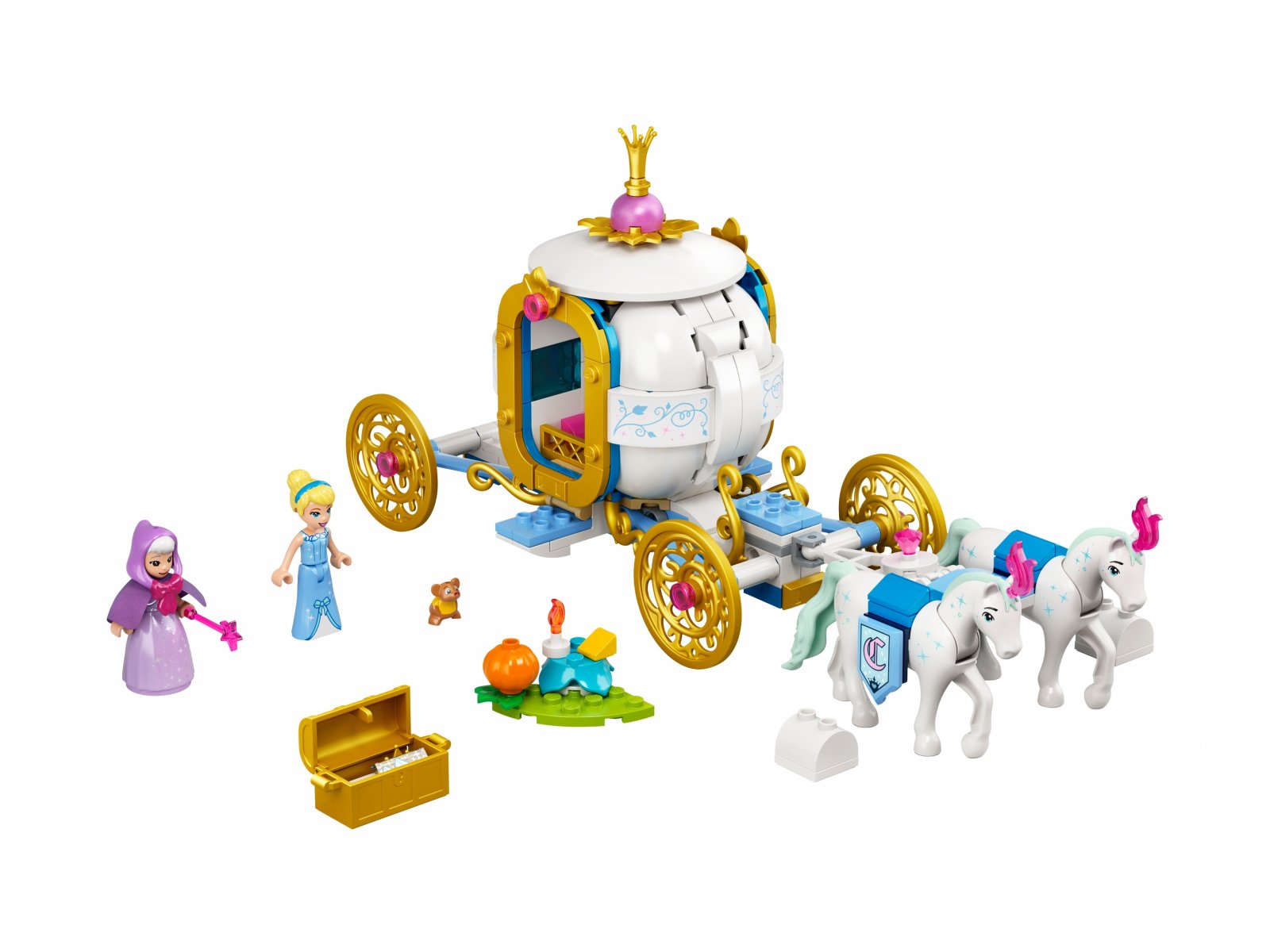 LEGO 43192 Królewski powóz Kopciuszka