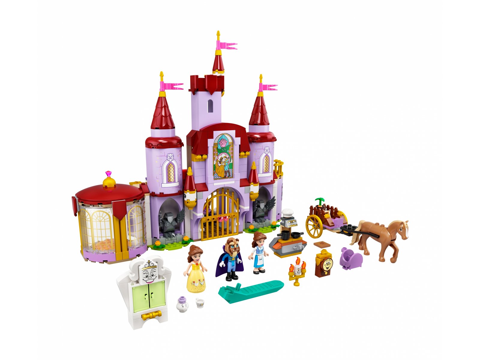 LEGO 43196 Zamek Belli i Bestii