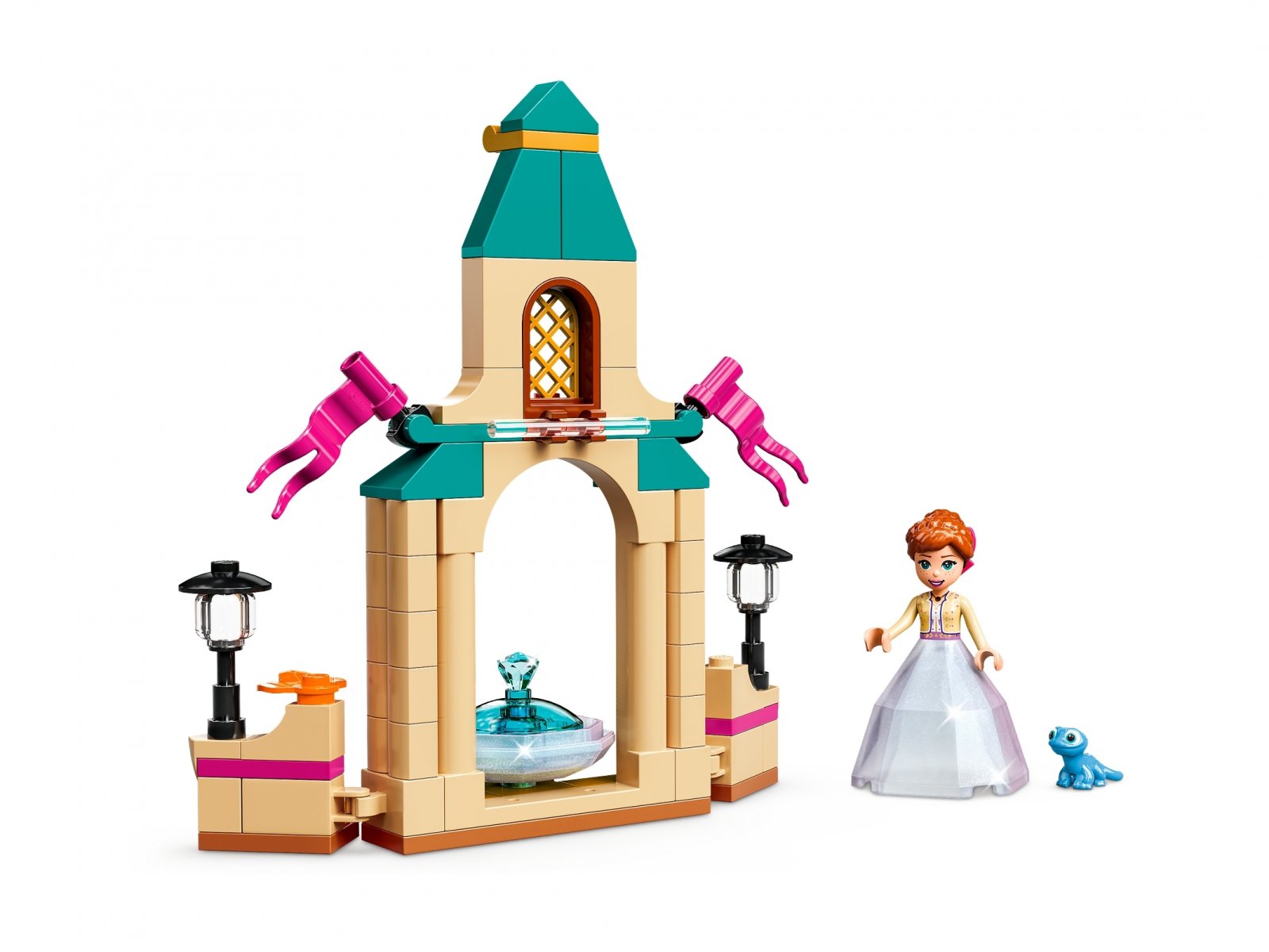 LEGO 43198 Dziedziniec zamku Anny