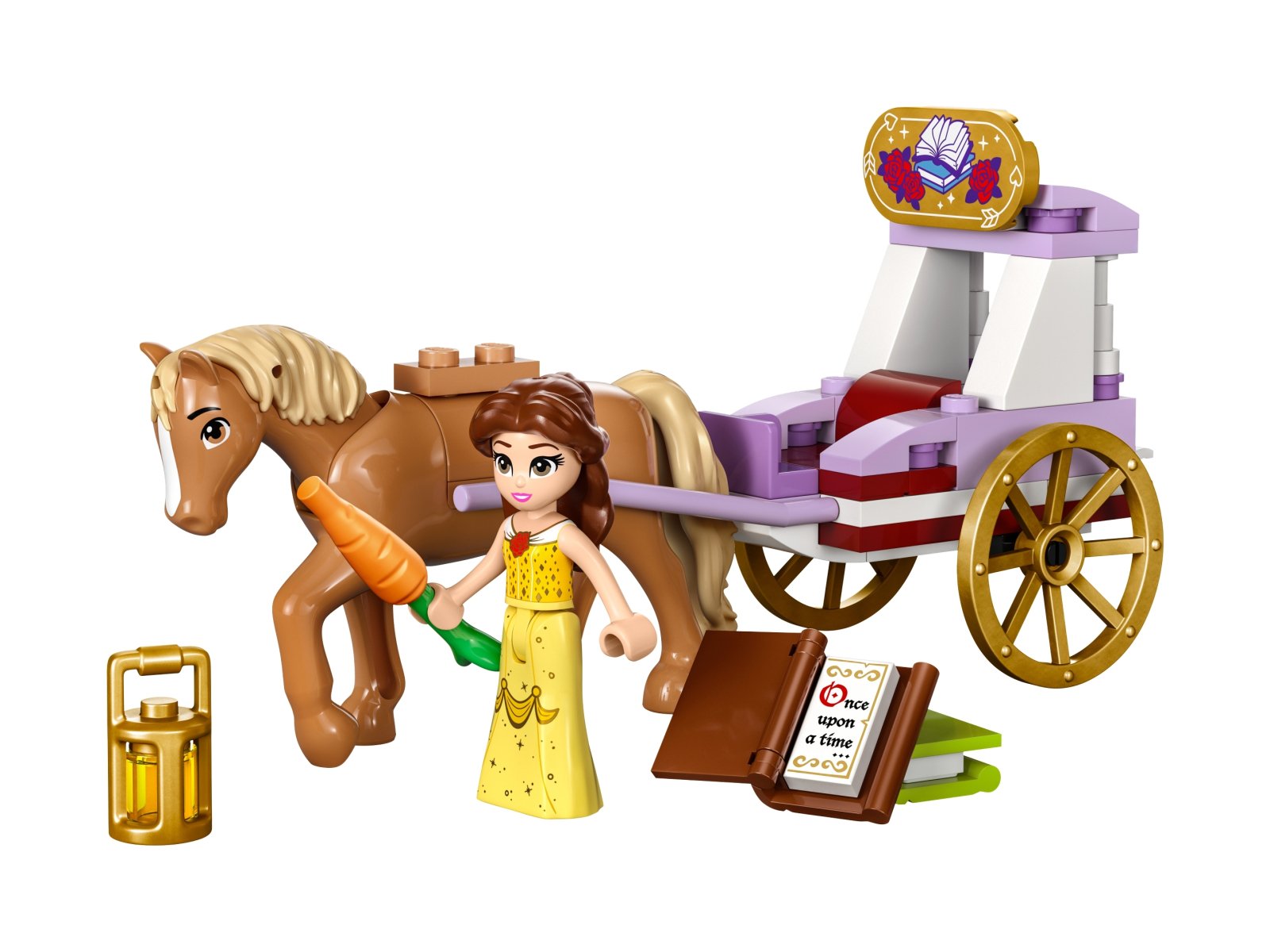 LEGO 43233 Disney Bryczka z opowieści Belli