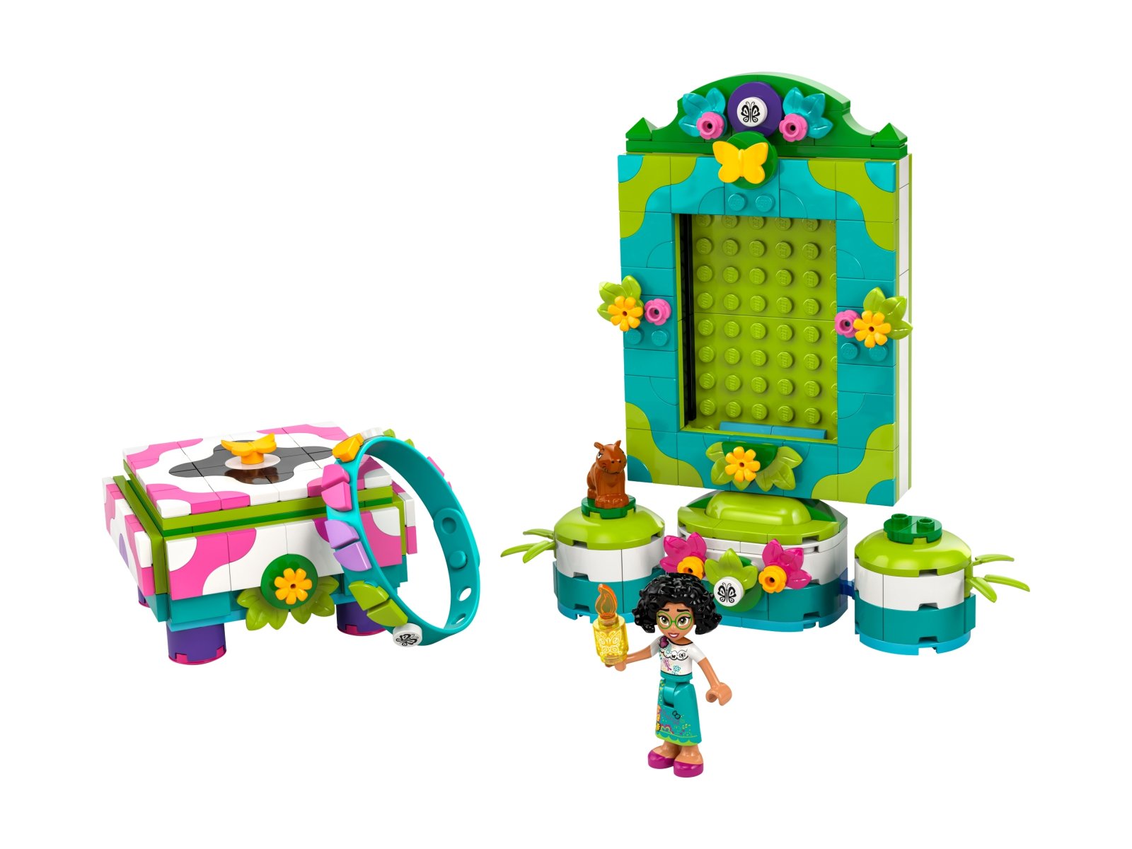 LEGO 43239 Disney Ramka na zdjęcia i szkatułka Mirabel