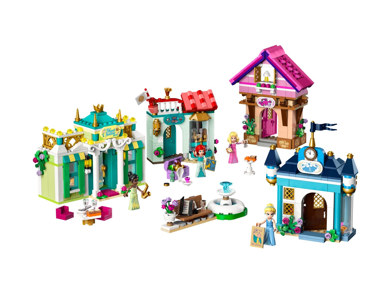 LEGO 43246 Disney Przygoda księżniczki Disneya na targu
