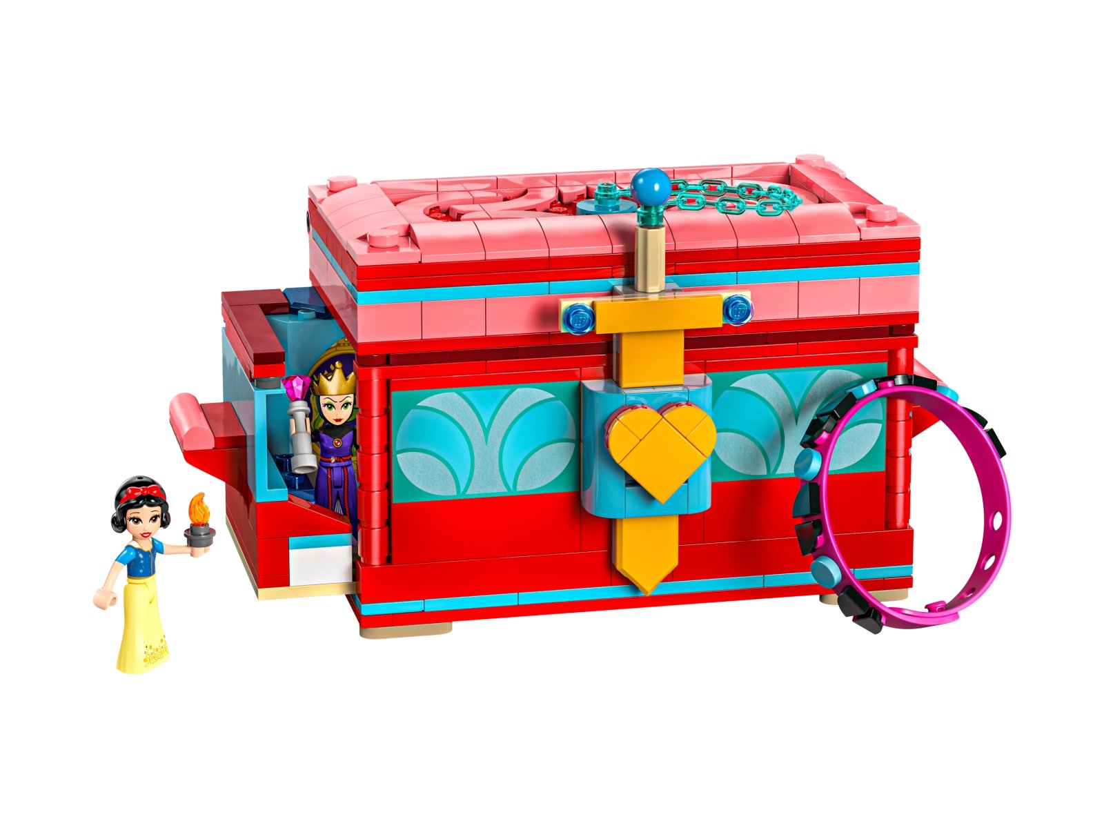 LEGO 43276 Disney Szkatułka na biżuterię z Królewną Śnieżką