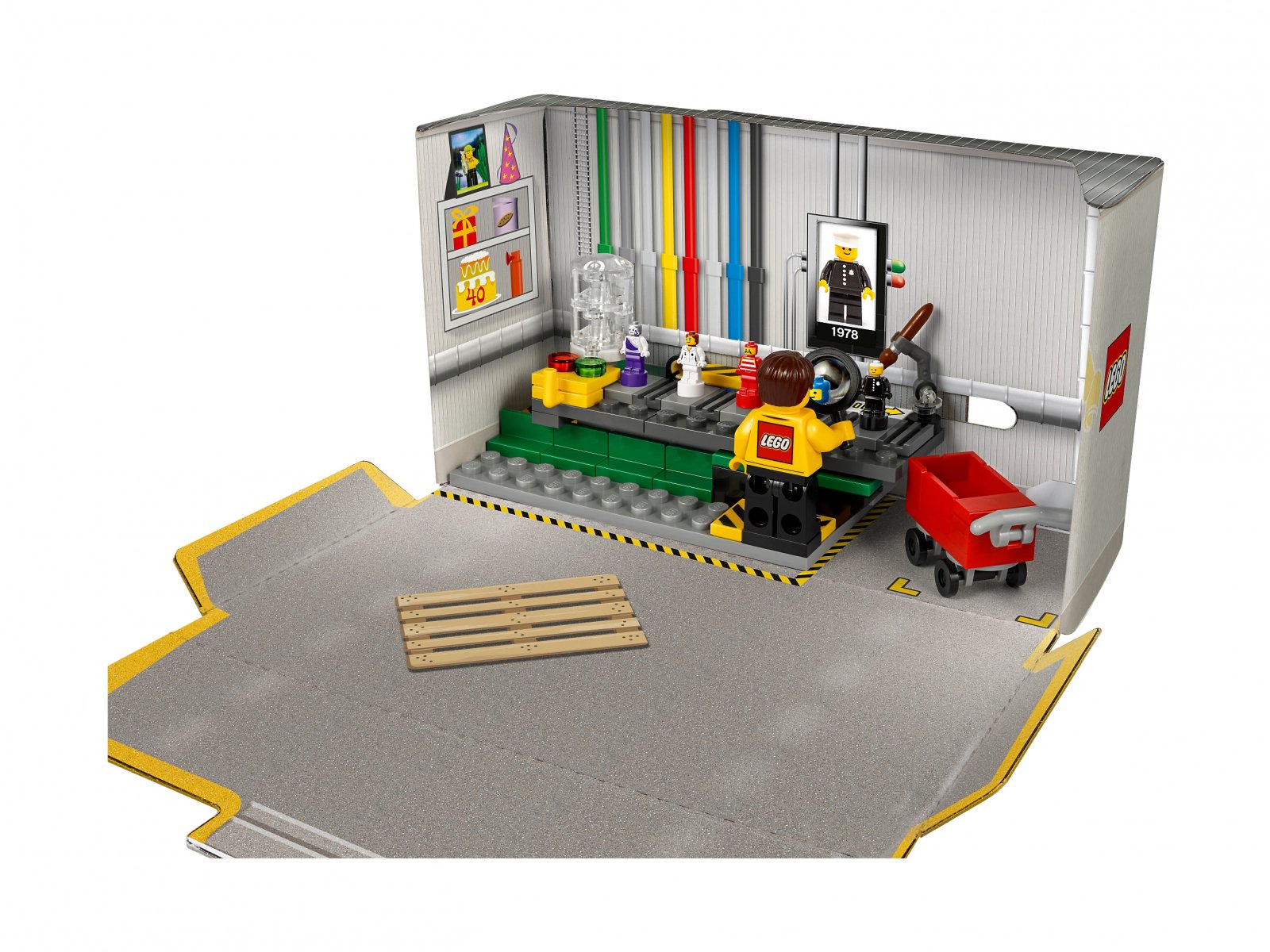 LEGO 5005358 Fabryka minifigurek