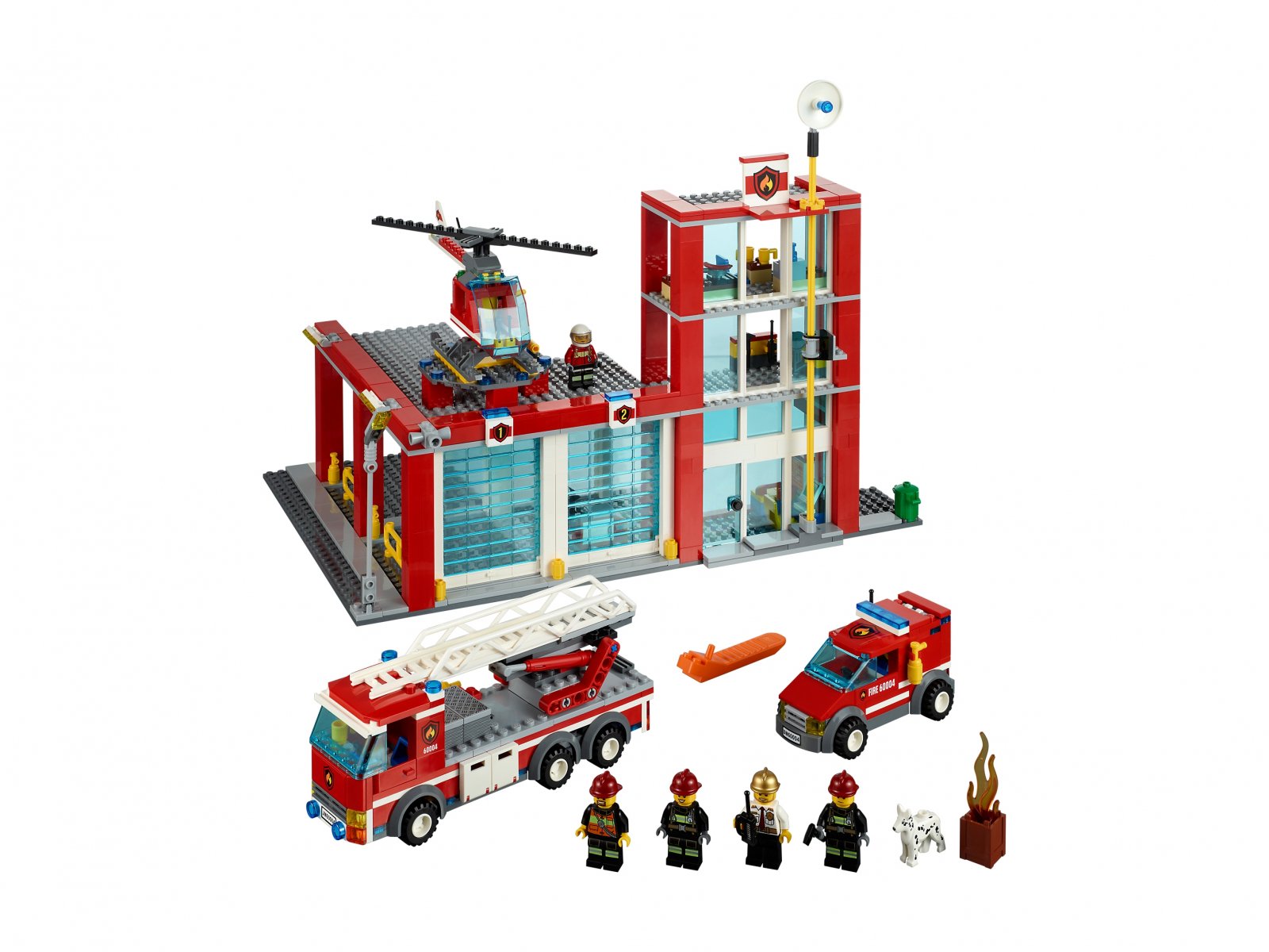LEGO 60004 Remiza strażacka