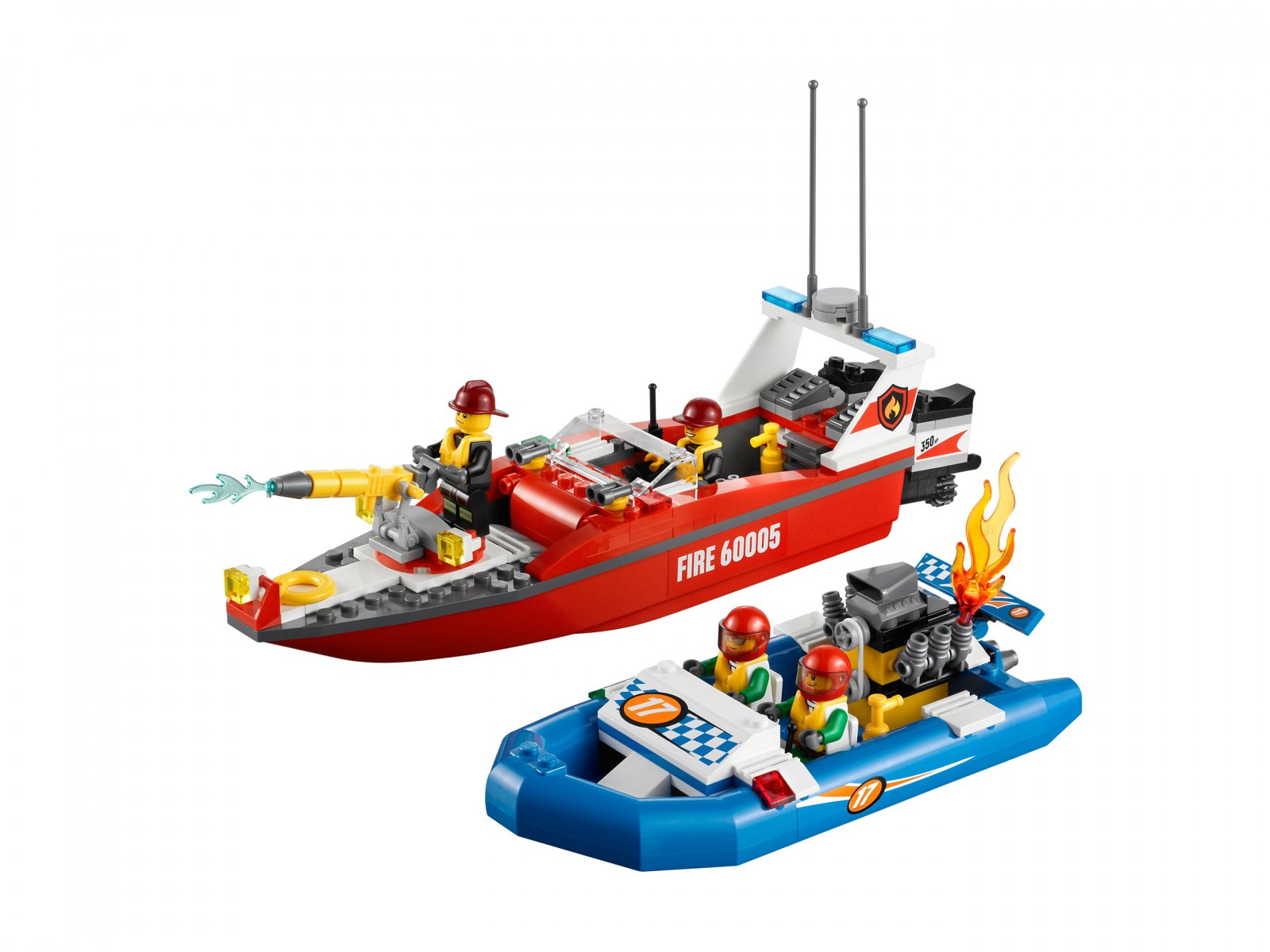 LEGO 60005 Łódź strażacka