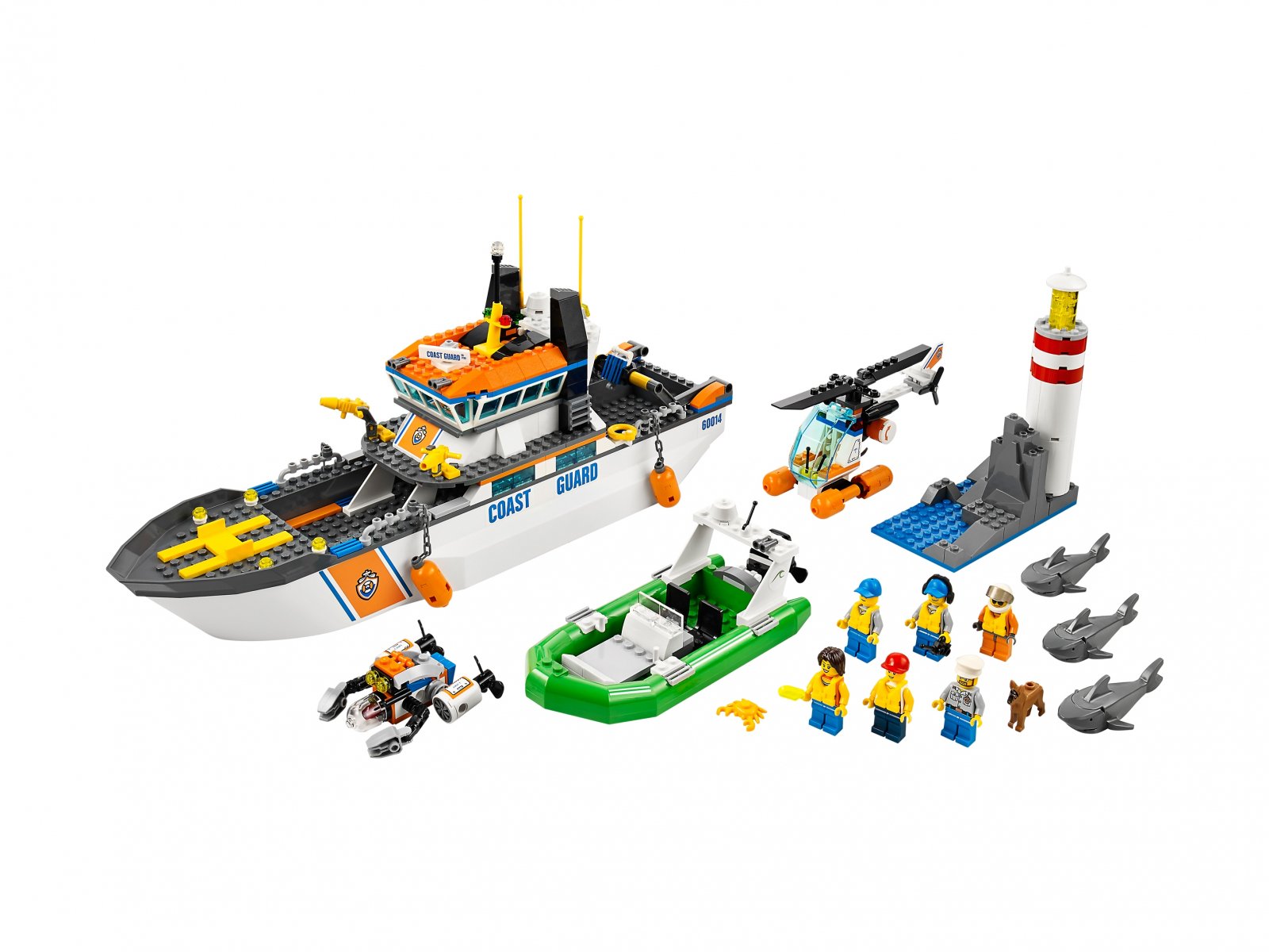 LEGO 60014 Patrol straży przybrzeżnej