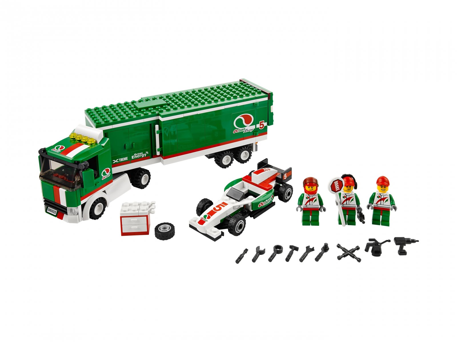 LEGO 60025 Ciężarówka ekipy wyścigowej
