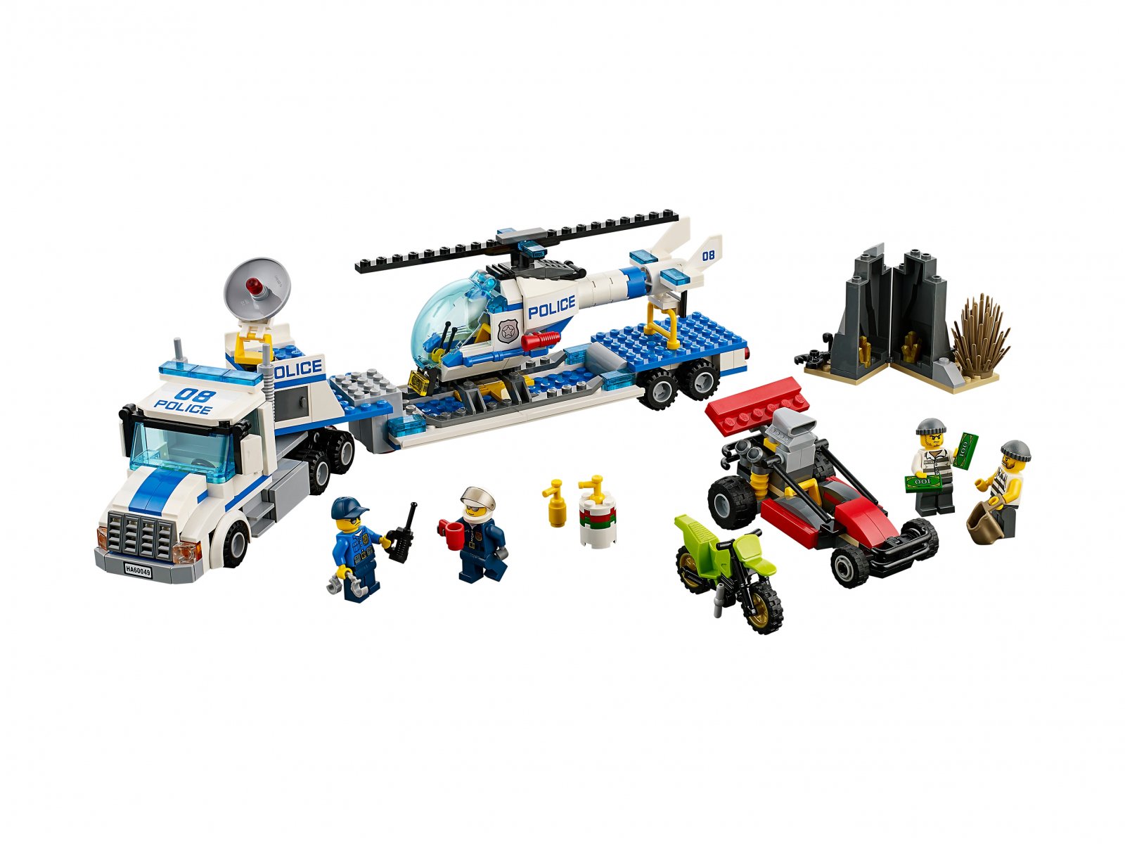 LEGO 60049 Laweta Do Przewozu Helikoptera