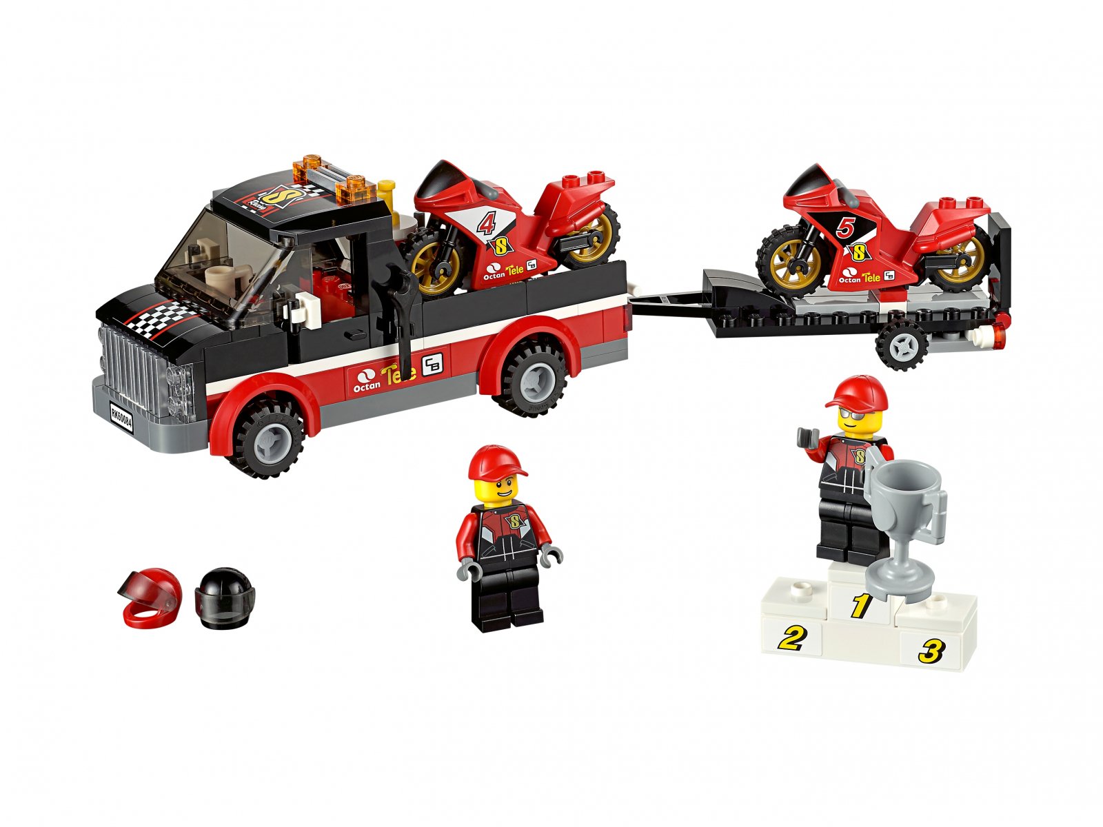 LEGO 60084 Transporter motocykli