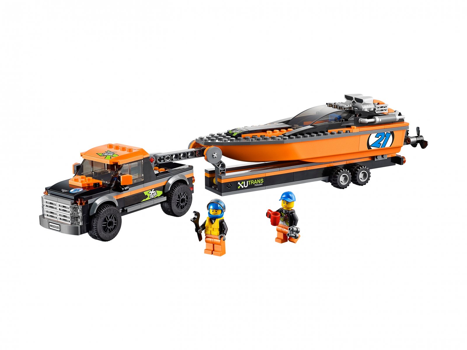 LEGO 60085 Terenówka z motorówką