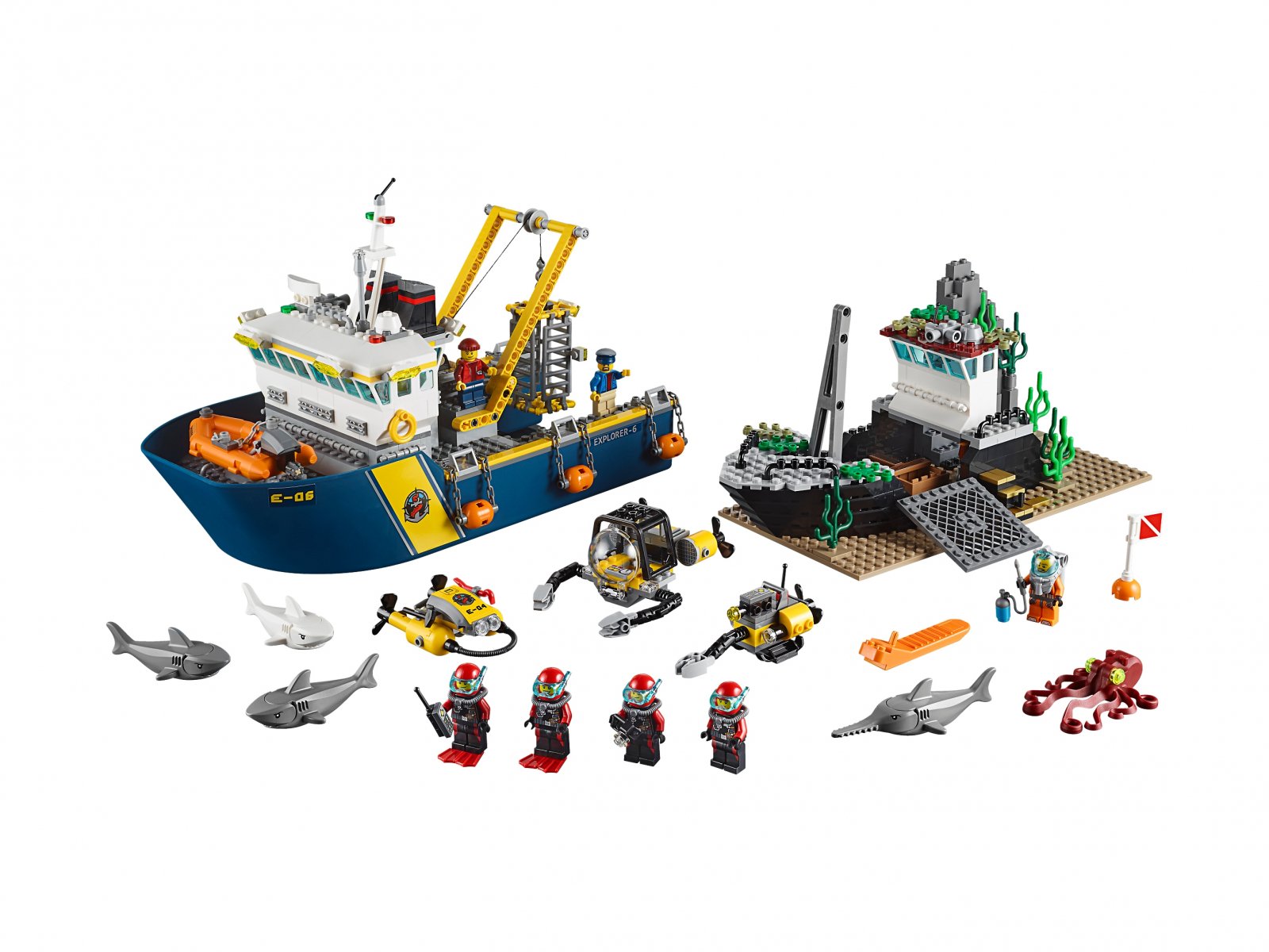 LEGO 60095 Statek do badań głębinowych