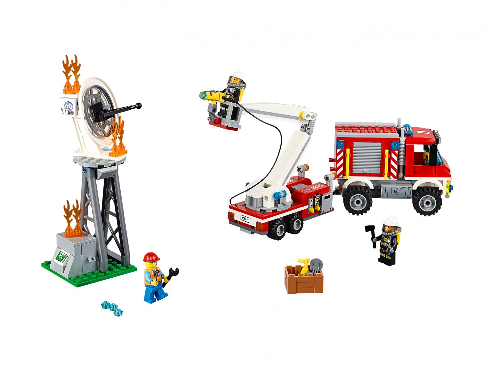 LEGO 60111 Strażacki wóz techniczny