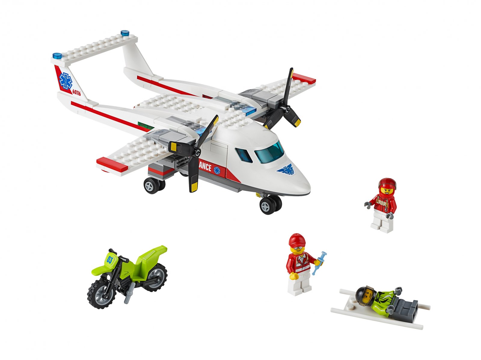 LEGO 60116 Samolot ratowniczy